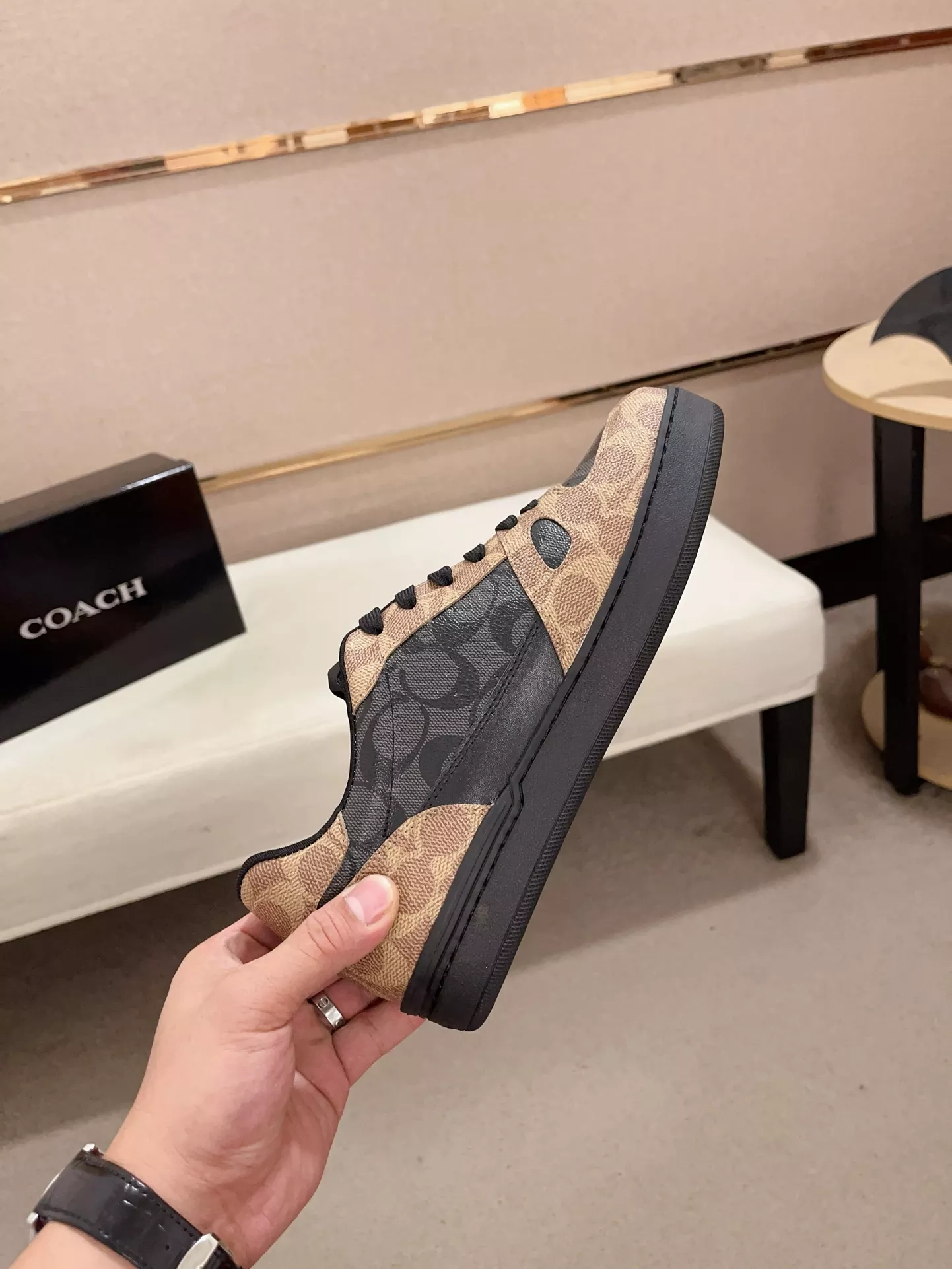 Coach Fashion Shoes For Men Sleek 3231