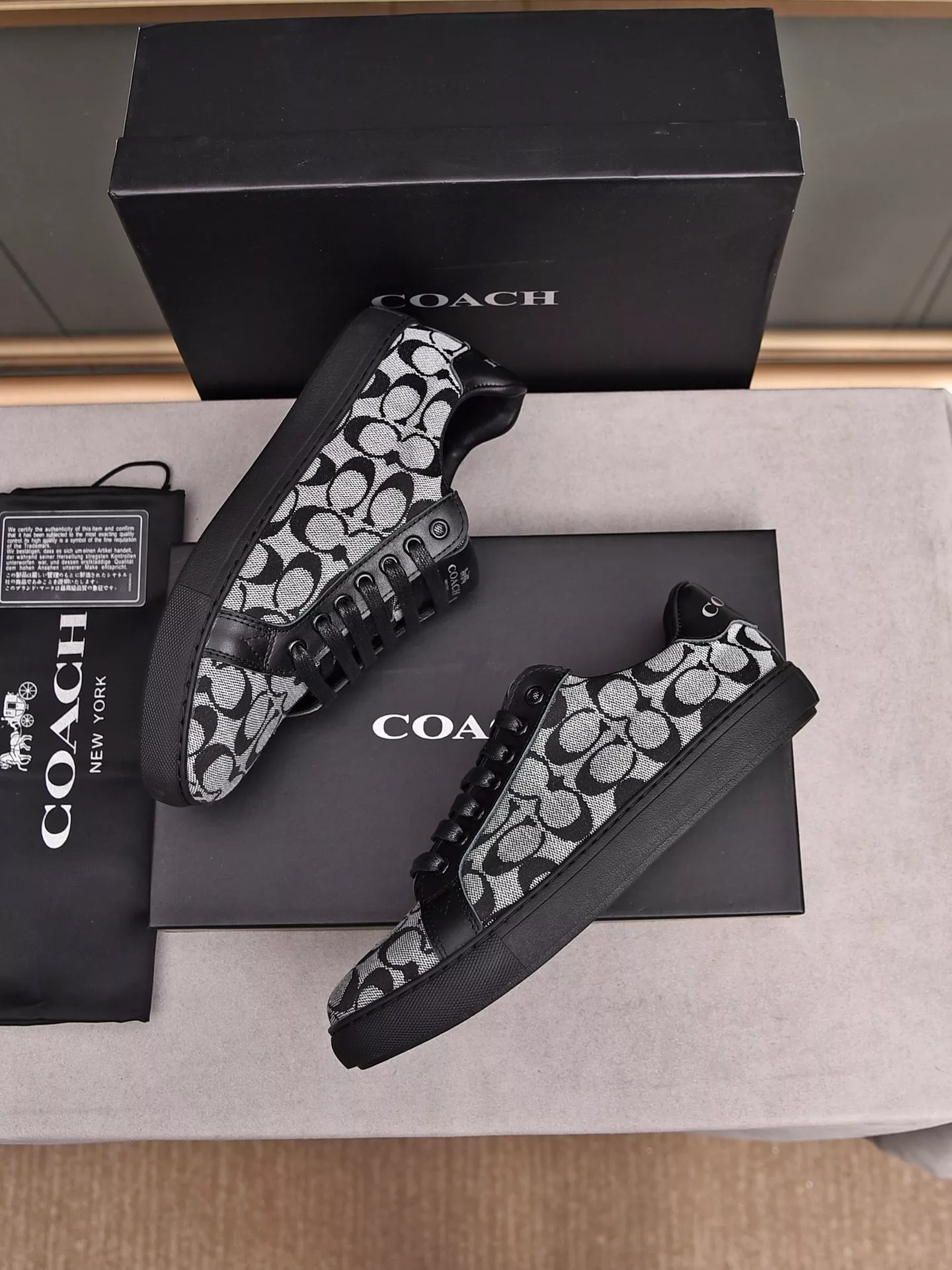 Coach Fashion Shoes For Men Stylish 163