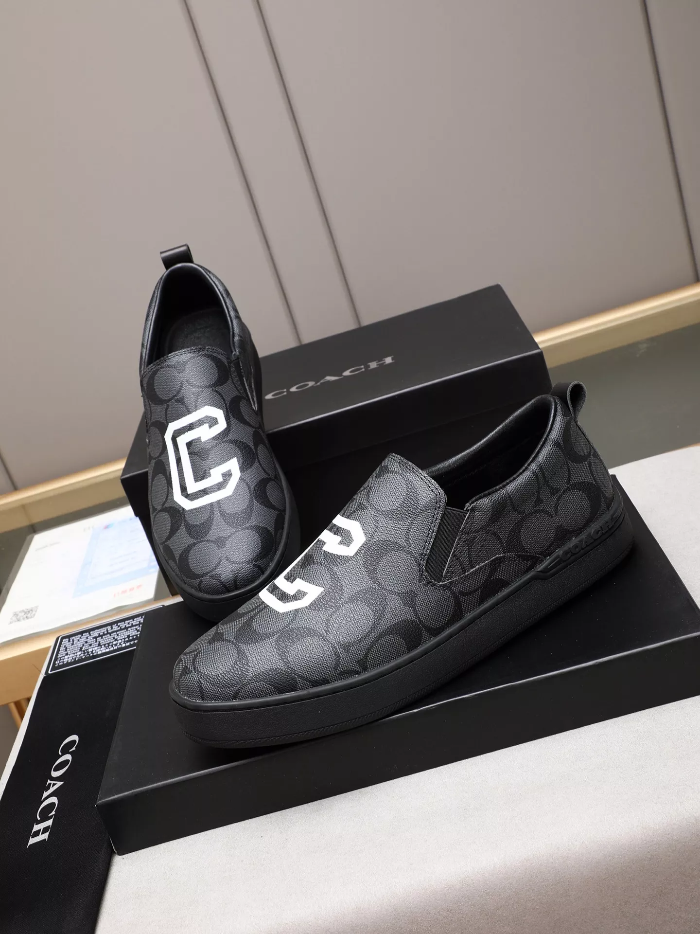 Coach Fashion Shoes For Men Stylish 4954