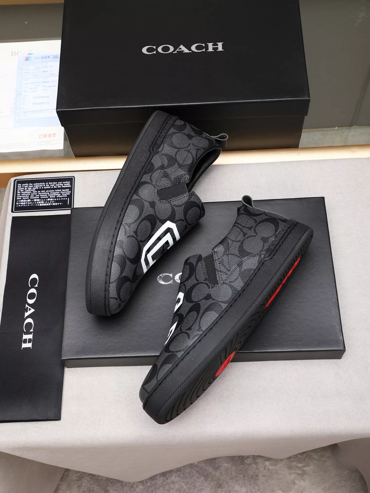 Coach Fashion Shoes For Men Stylish 4954