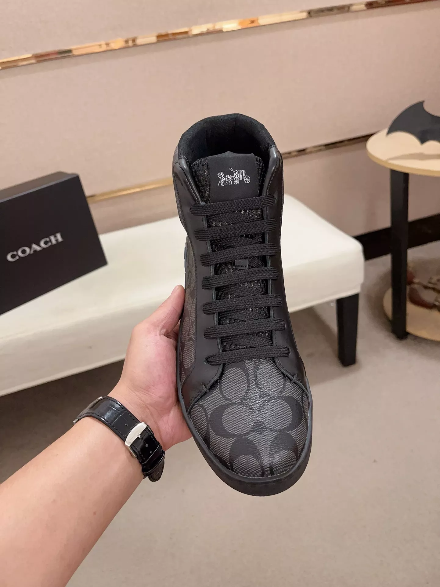 Coach High Tops Shoes For Men TopPick 9158