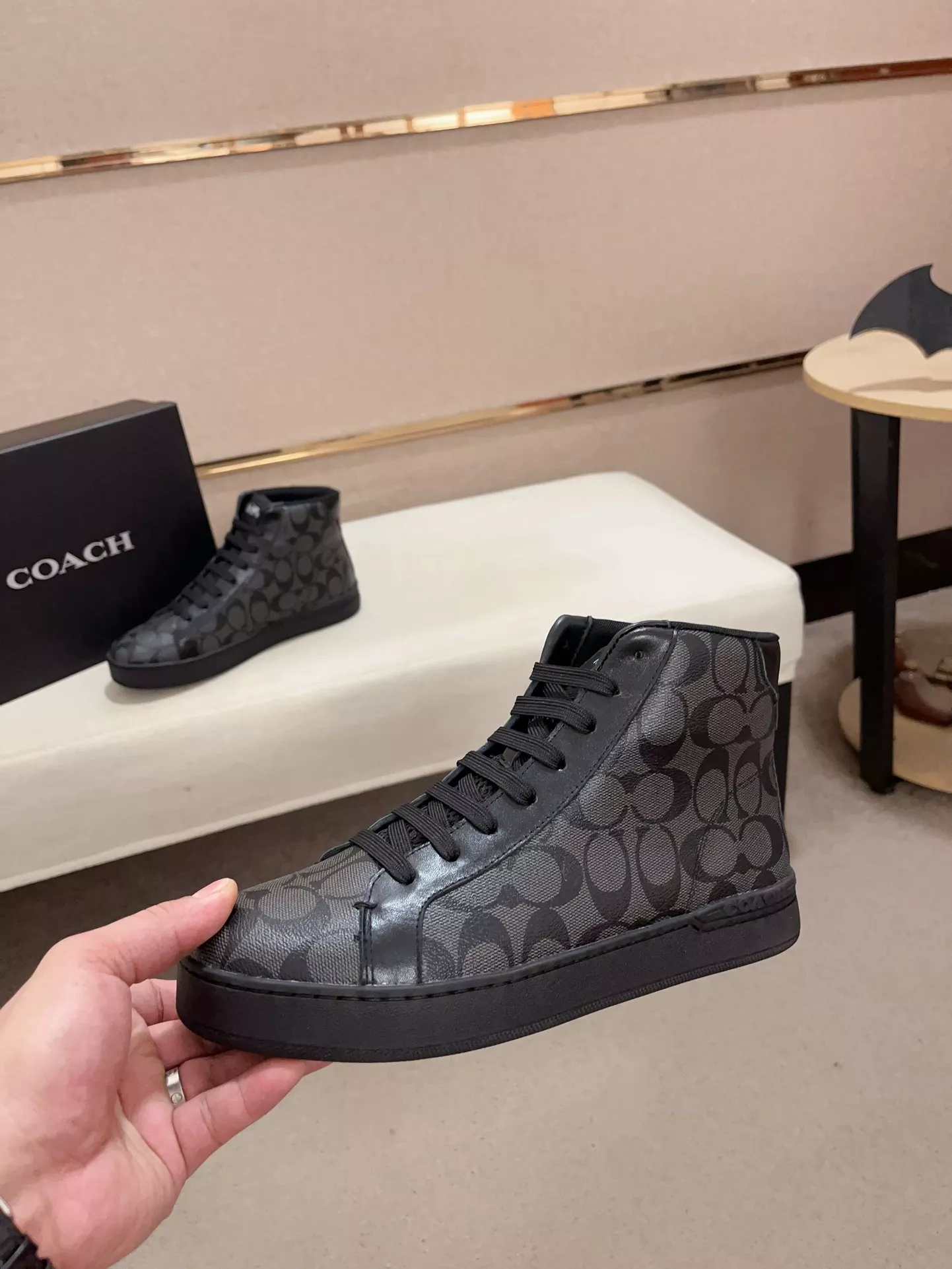 Coach High Tops Shoes For Men TopPick 9158