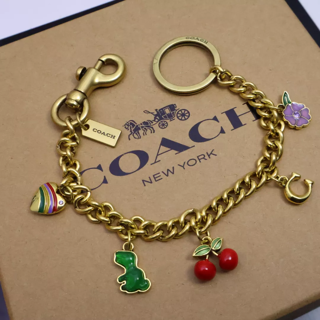 Coach Key Holder And Bag Buckle Unique 999
