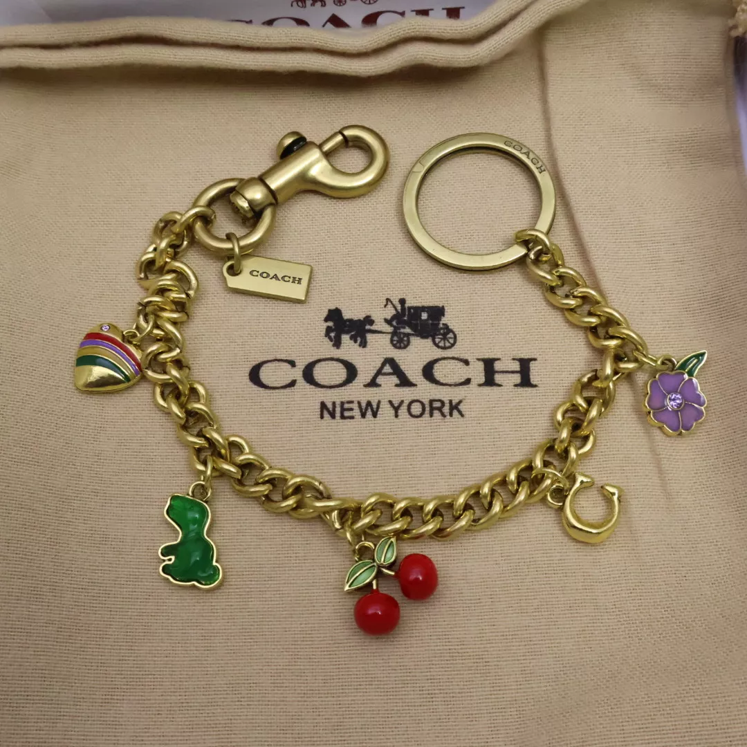 Coach Key Holder And Bag Buckle Unique 999