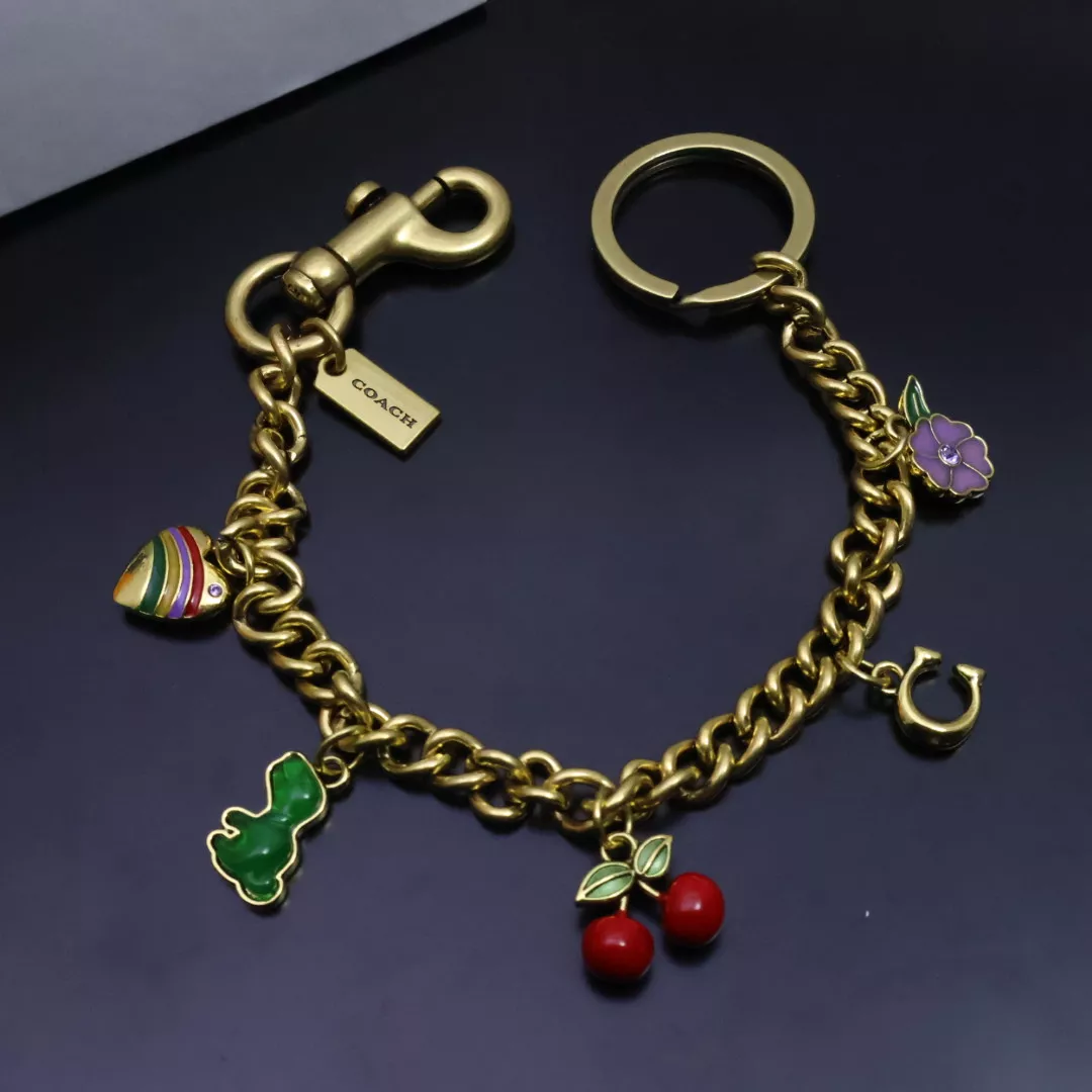 Coach Key Holder And Bag Buckle Unique 999