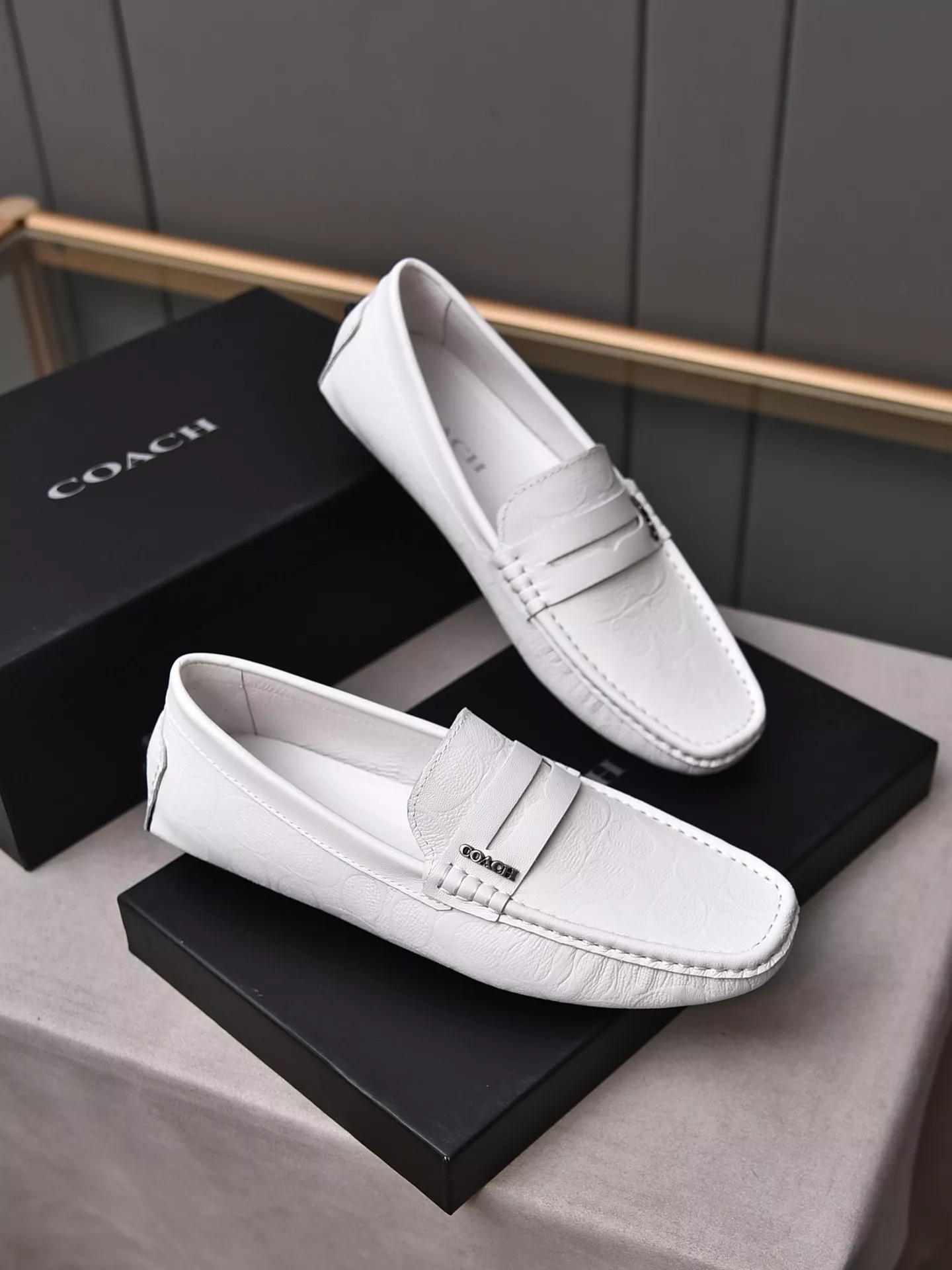 Coach Leather Shoes For Men SmartChoice 704