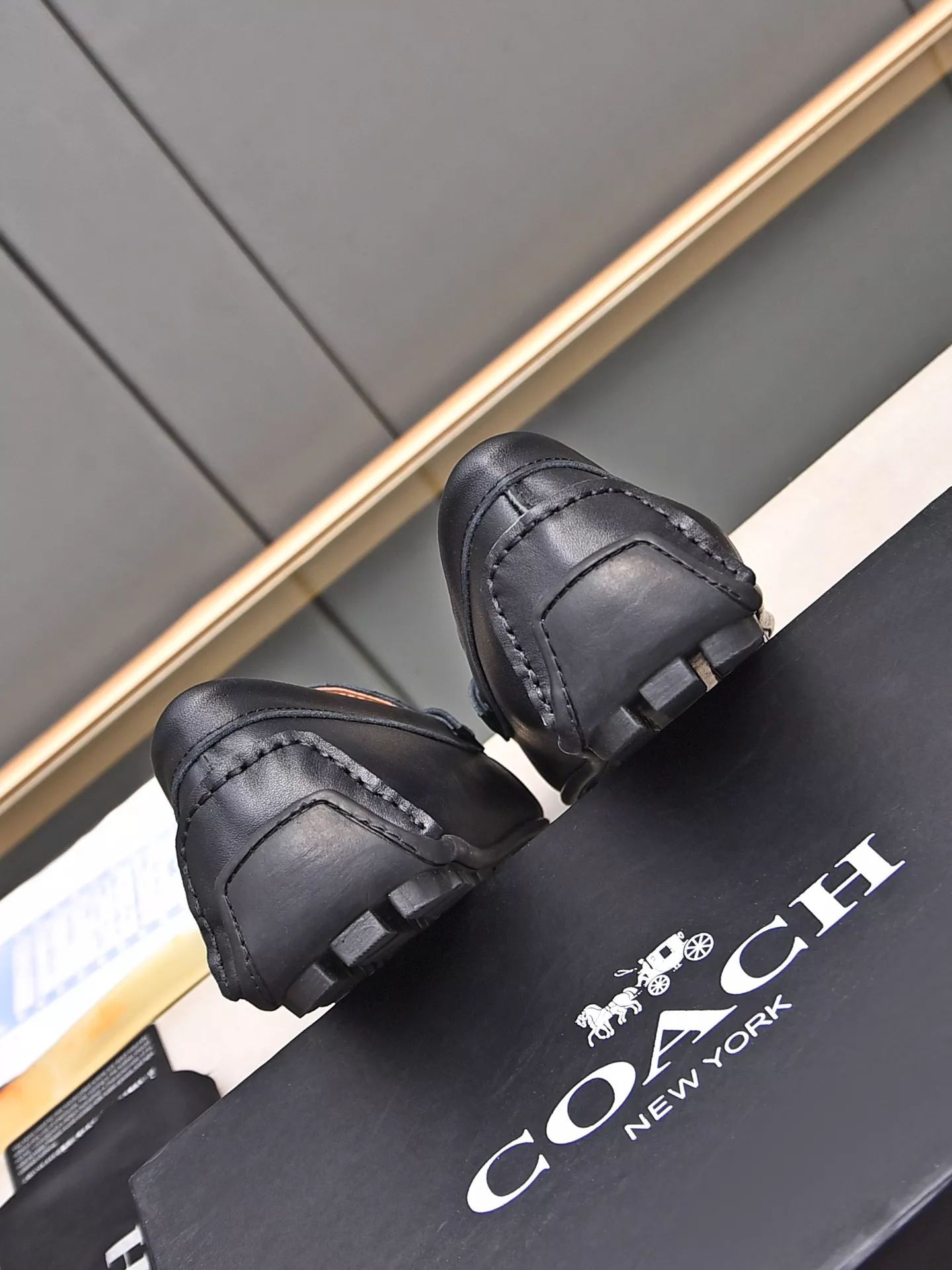 Coach Leather Shoes For Men Vibrant 591