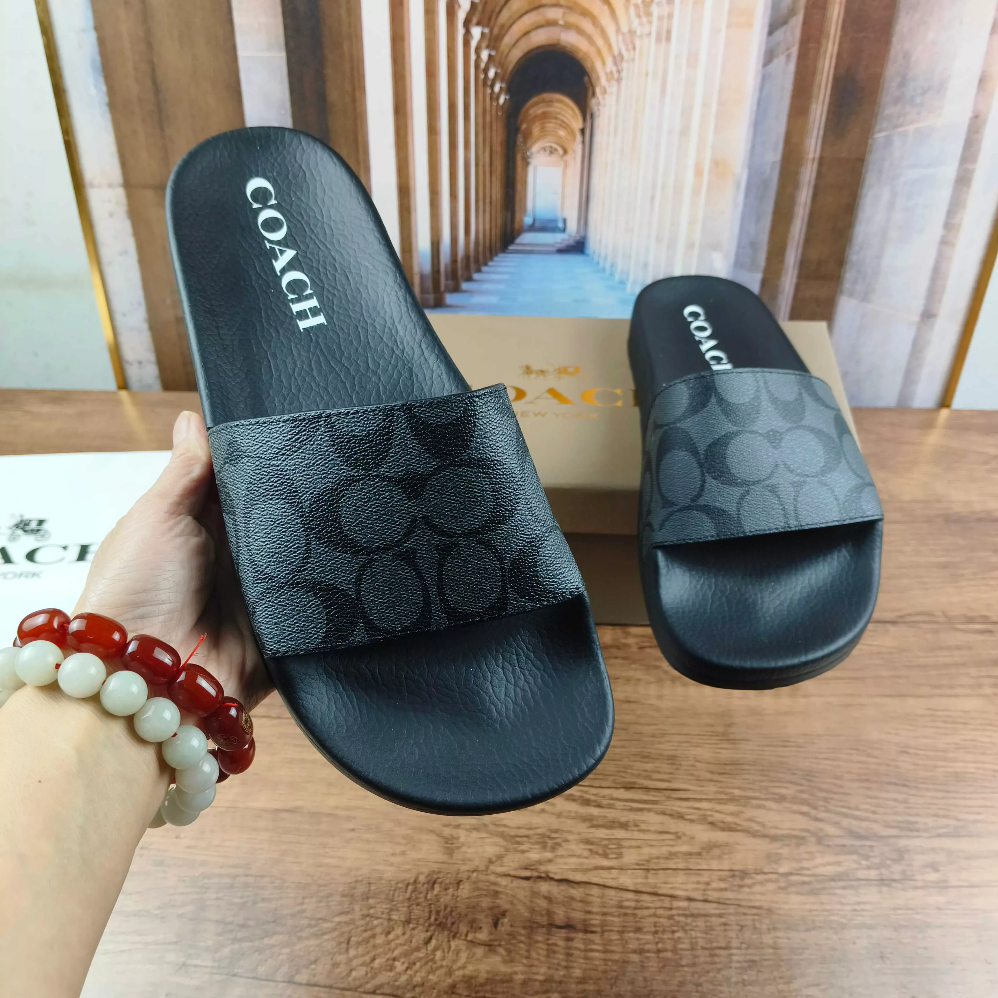 Coach Slippers For Men Flexible 1890