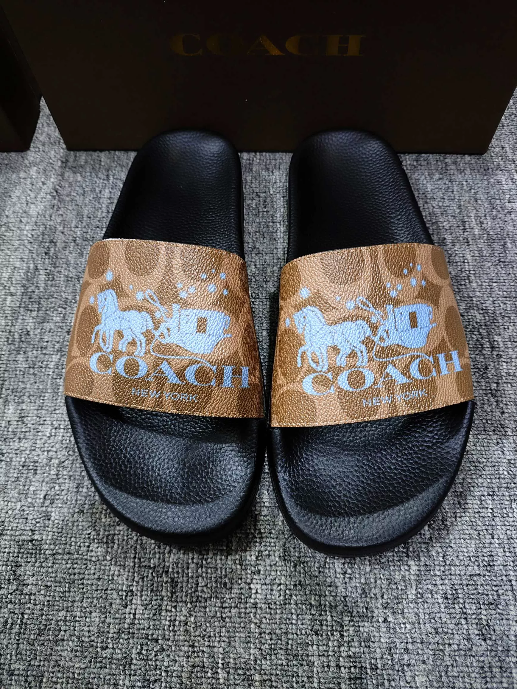 Coach Slippers For Men Vibrant 6605