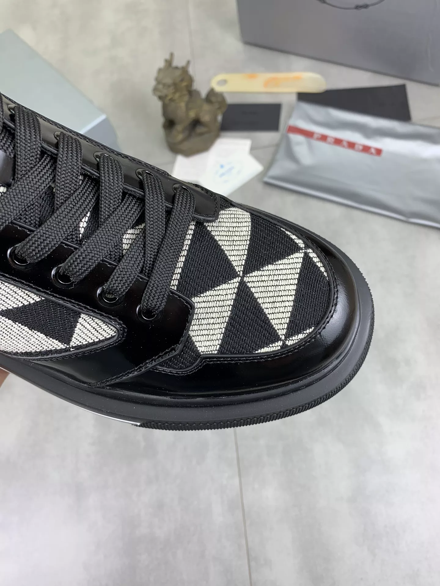 Comfortable 109 Prada High Top Shoes For Men