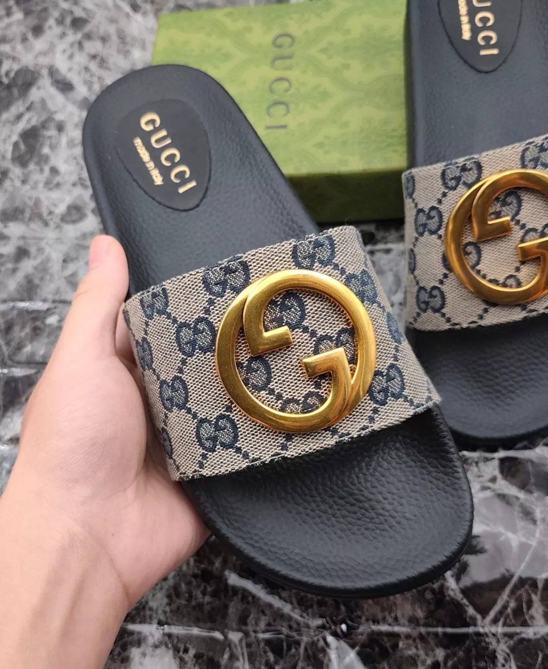 Comfortable 1217 Gucci Slippers For Men