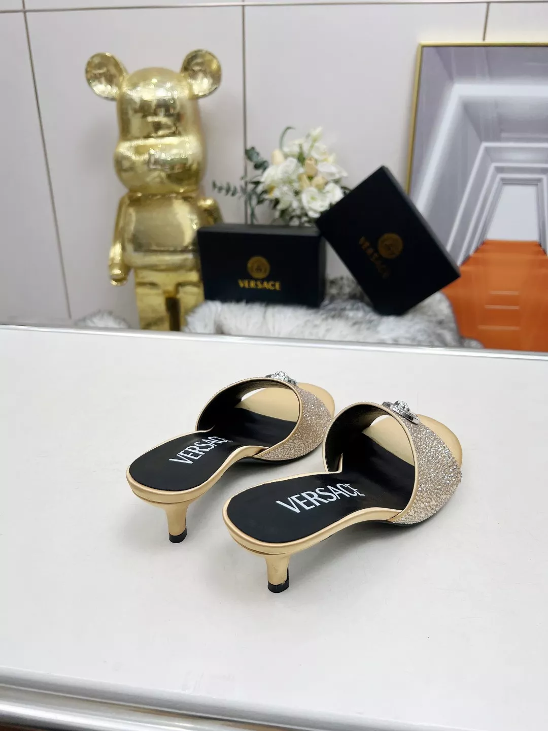 Comfortable 1395 Versace Slippers For Women