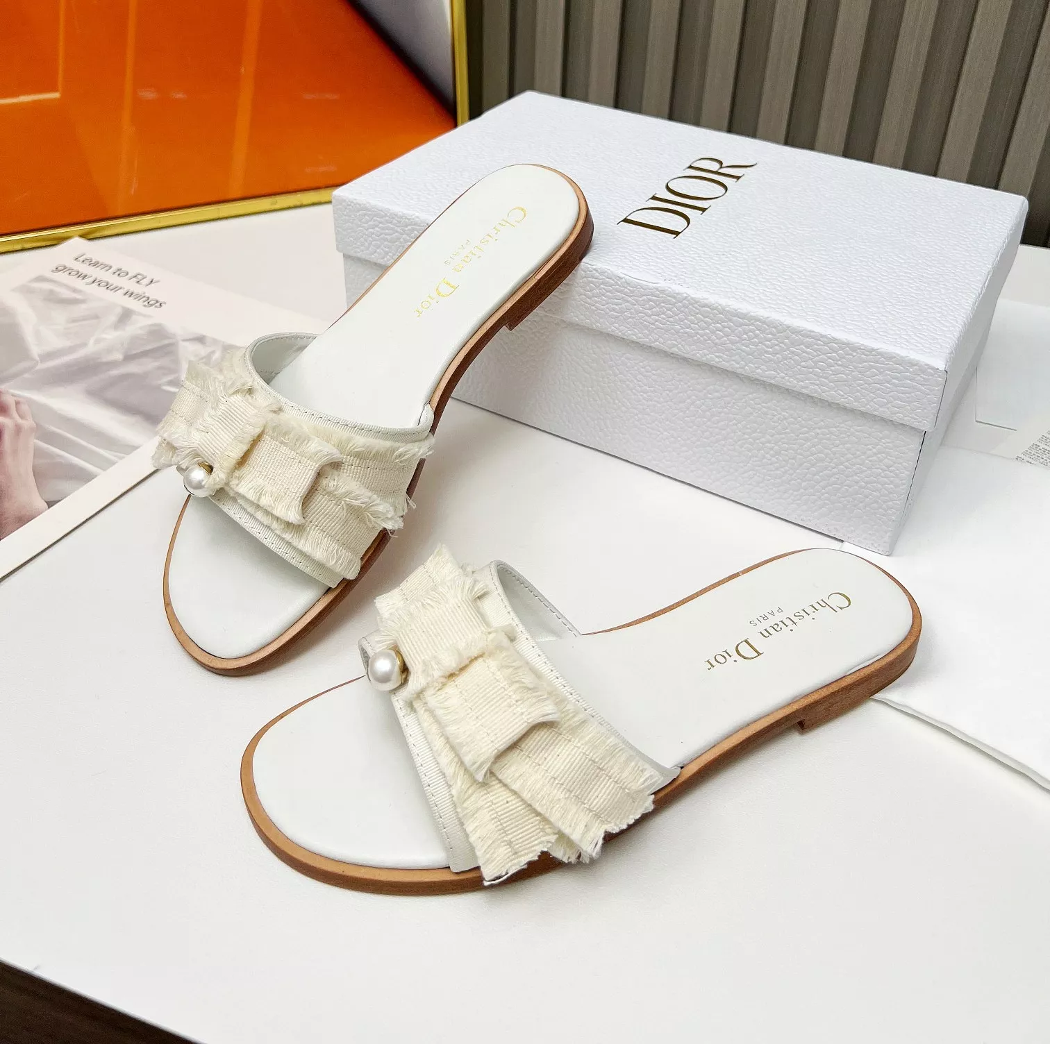 Comfortable 1507 Christian Dior Slippers For Women