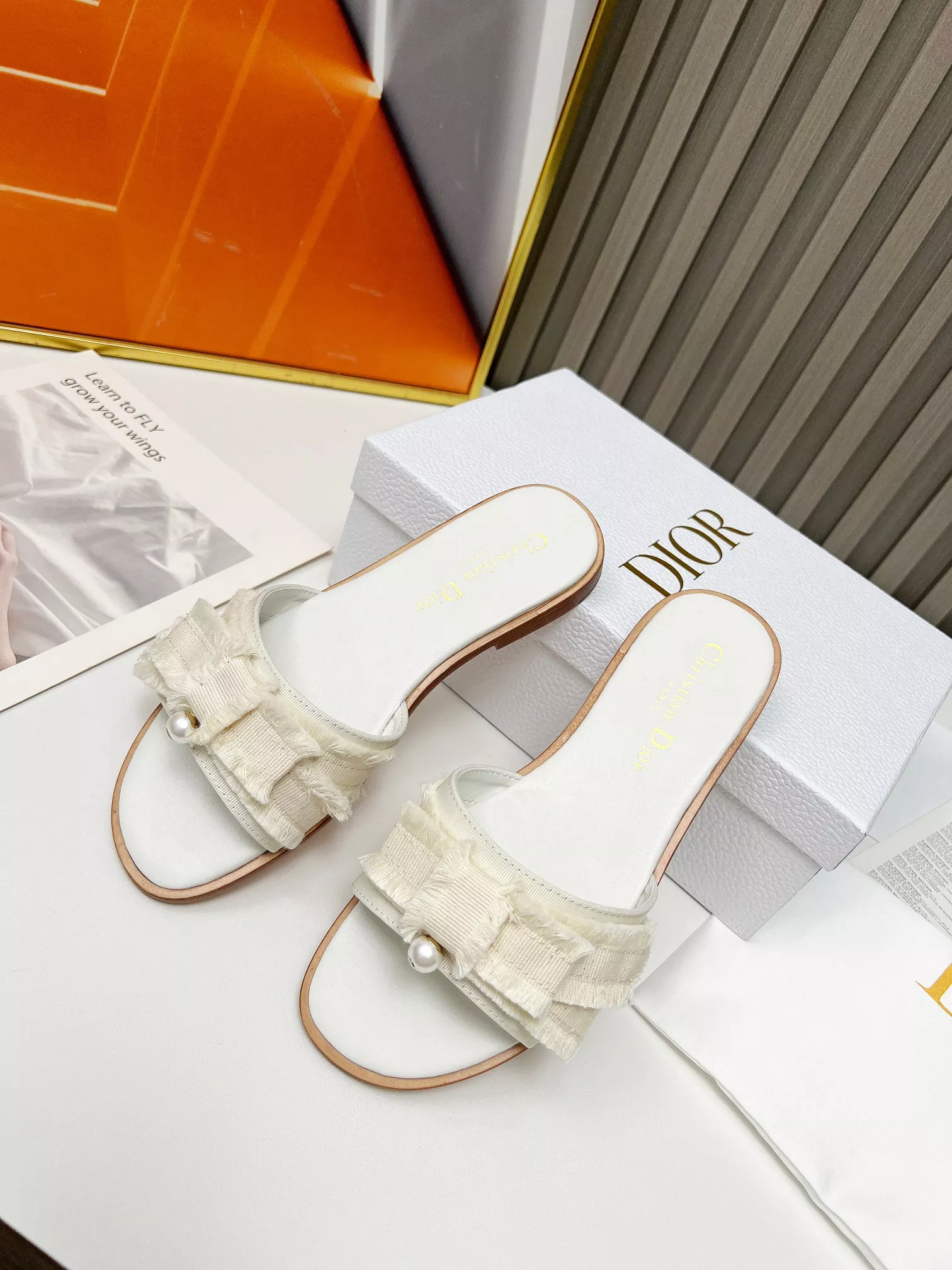Comfortable 1507 Christian Dior Slippers For Women