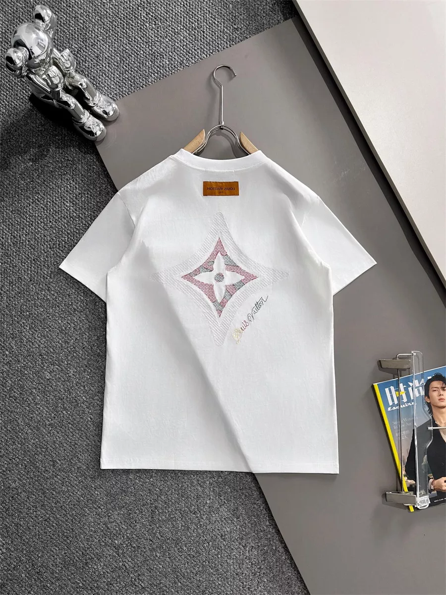 Comfortable 1512 Louis Vuitton LV T-Shirts Short Sleeved For Unisex