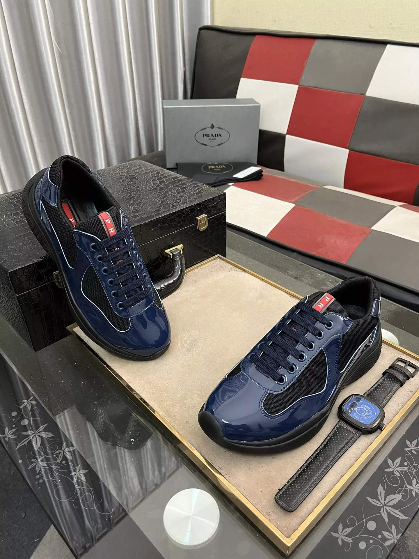 Comfortable 1532 Prada Casual Shoes For Men