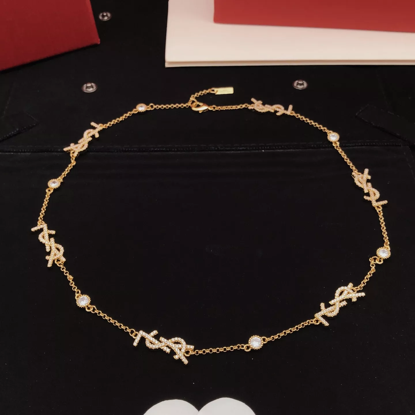 Comfortable 1582 Yves Saint Laurent YSL Necklaces