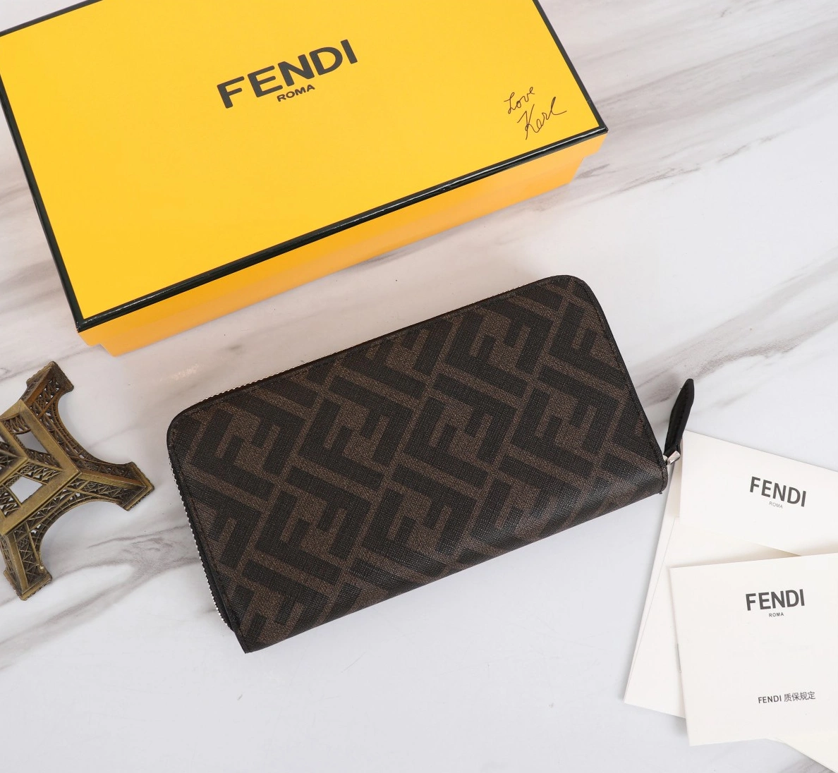 Comfortable 1934 Fendi AAA Quality Wallet For Unisex