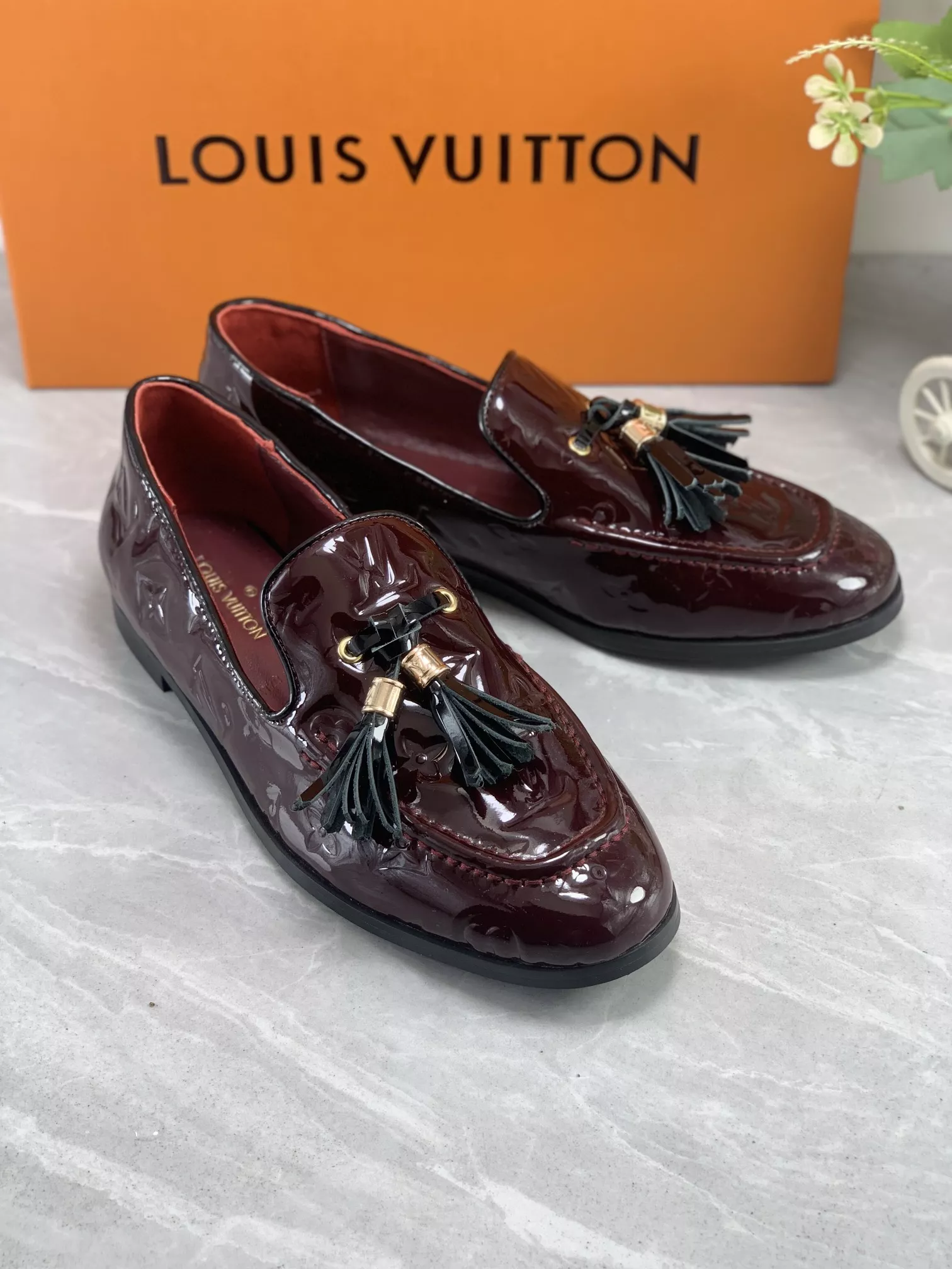 Comfortable 1940 Louis Vuitton LV Oxfords Shoes For Women