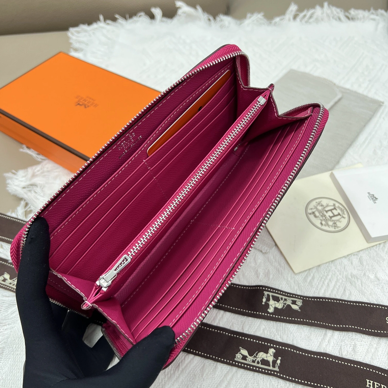 Comfortable 2133 Hermes AAA Quality Wallets
