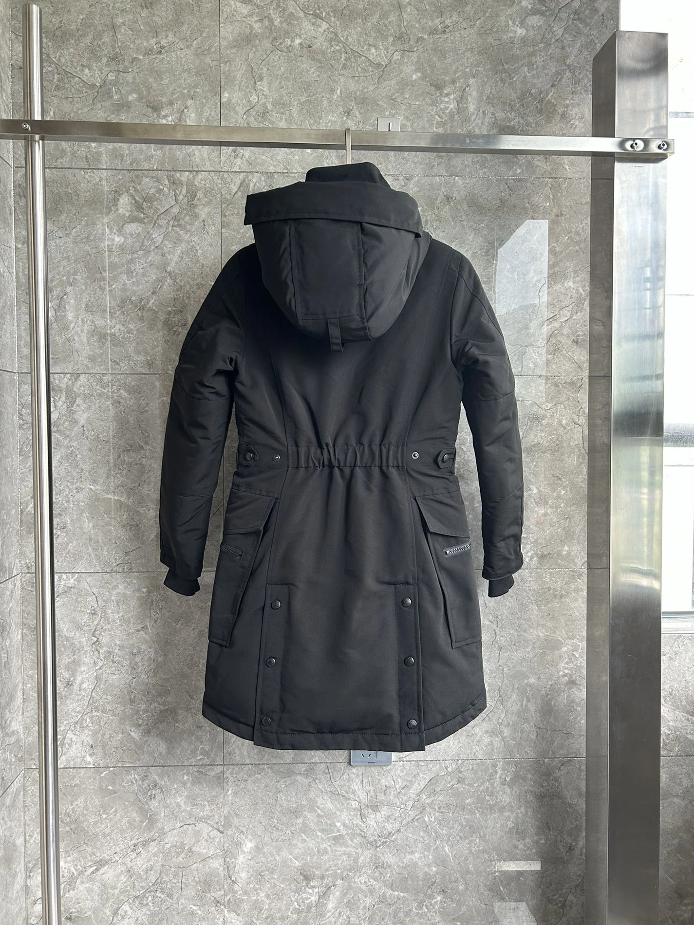 Comfortable 2138 Canada Goose Down Feather Coat Long Sleeved For Women