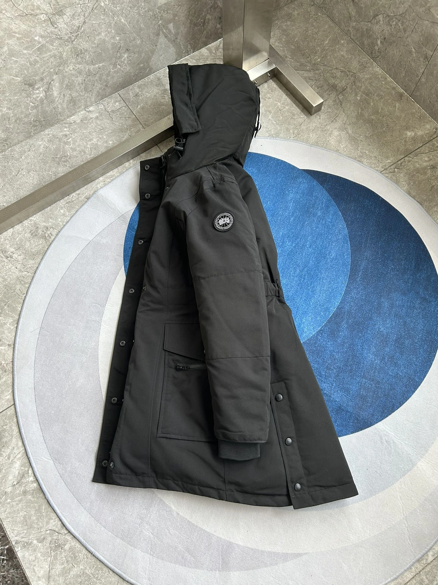 Comfortable 2138 Canada Goose Down Feather Coat Long Sleeved For Women