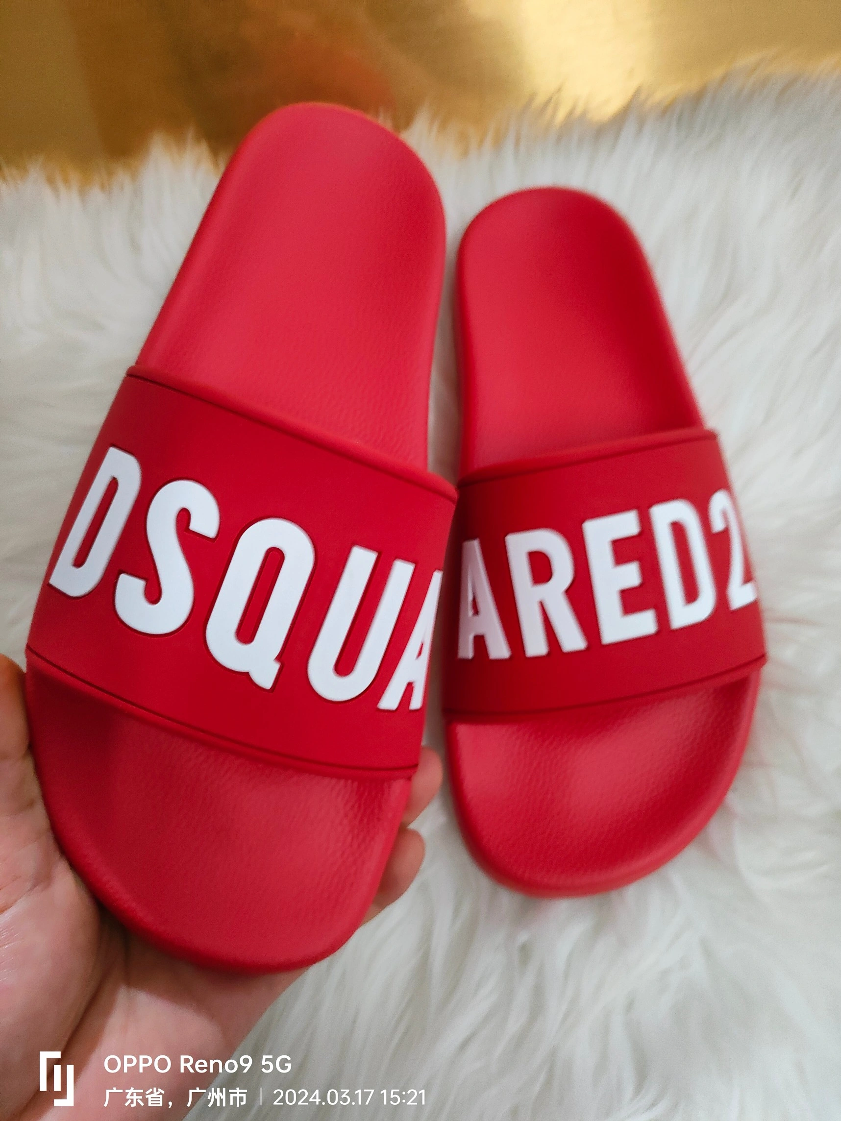 Comfortable 2163 Dsquared Slippers For Women