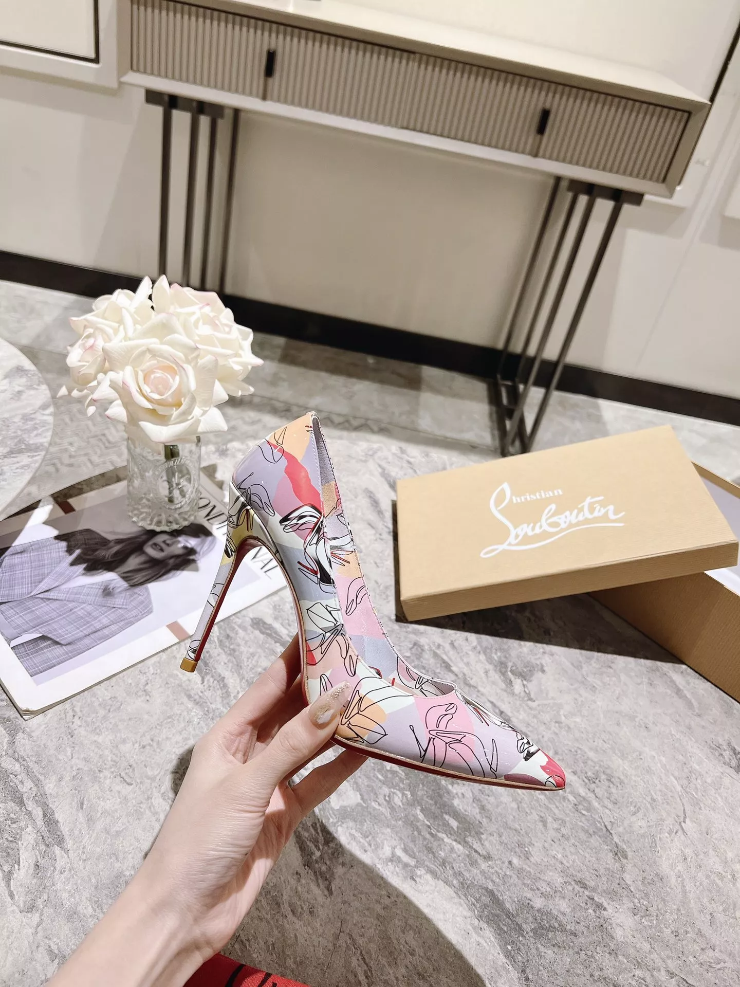 Comfortable 220 Christian Louboutin High-heeled shoes For Women