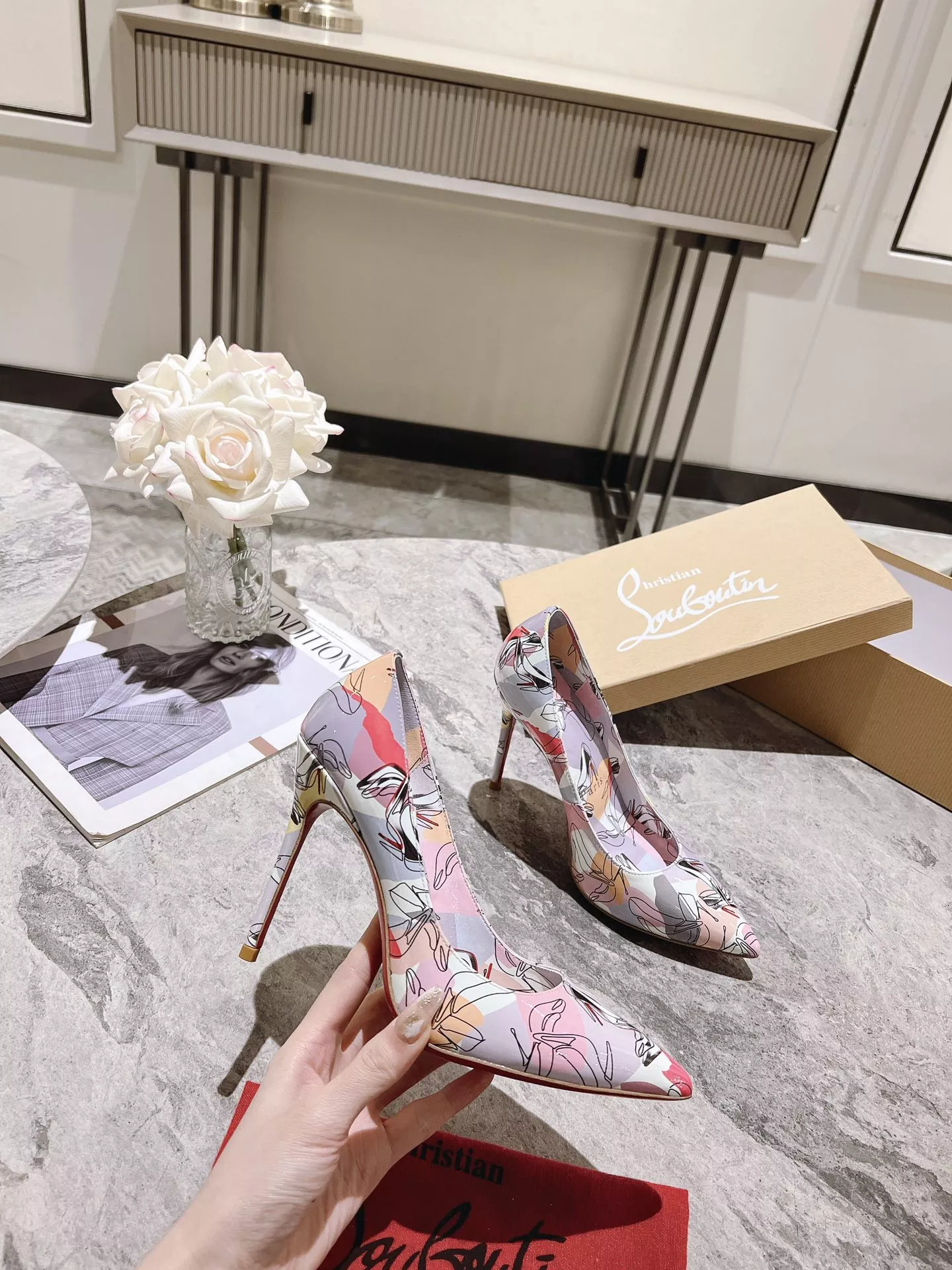 Comfortable 220 Christian Louboutin High-heeled shoes For Women