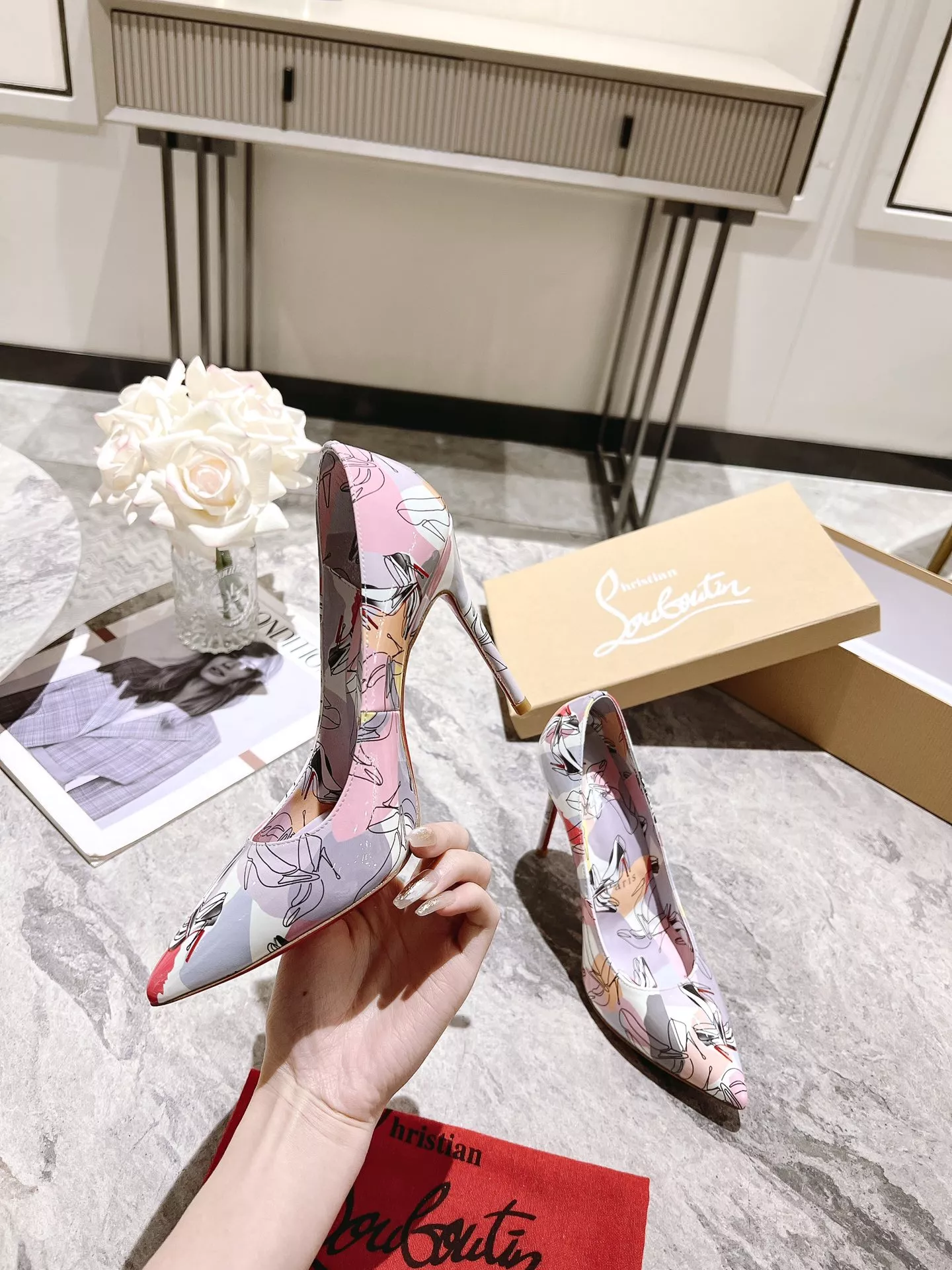 Comfortable 220 Christian Louboutin High-heeled shoes For Women