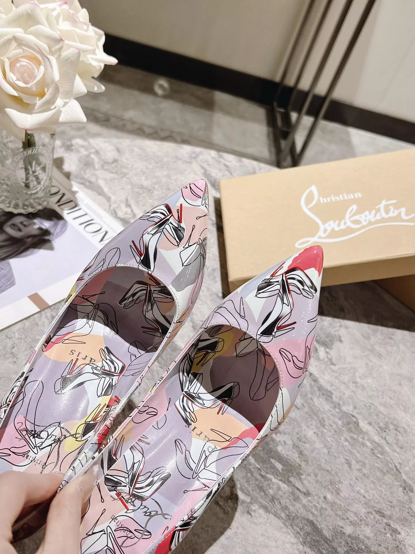 Comfortable 220 Christian Louboutin High-heeled shoes For Women