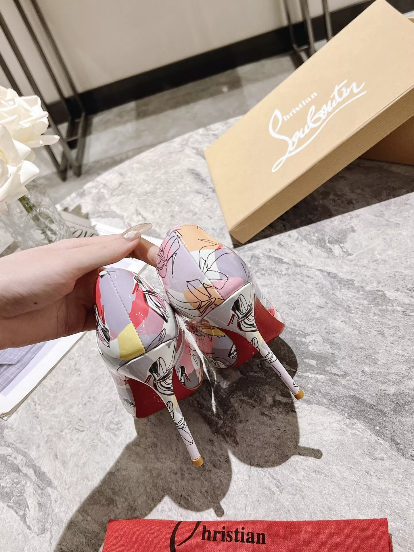 Comfortable 220 Christian Louboutin High-heeled shoes For Women