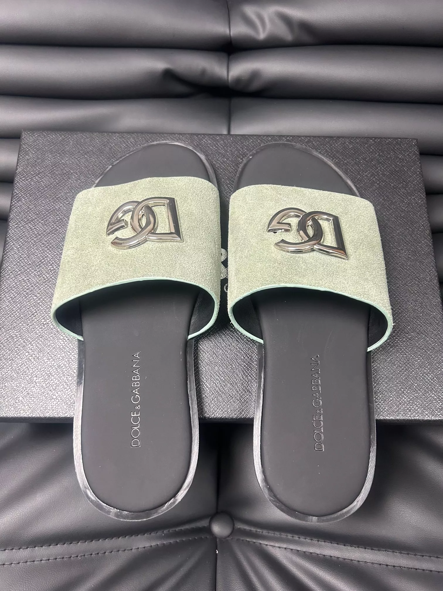 Comfortable 2236 Dolce & Gabbana D&G Slippers For Men