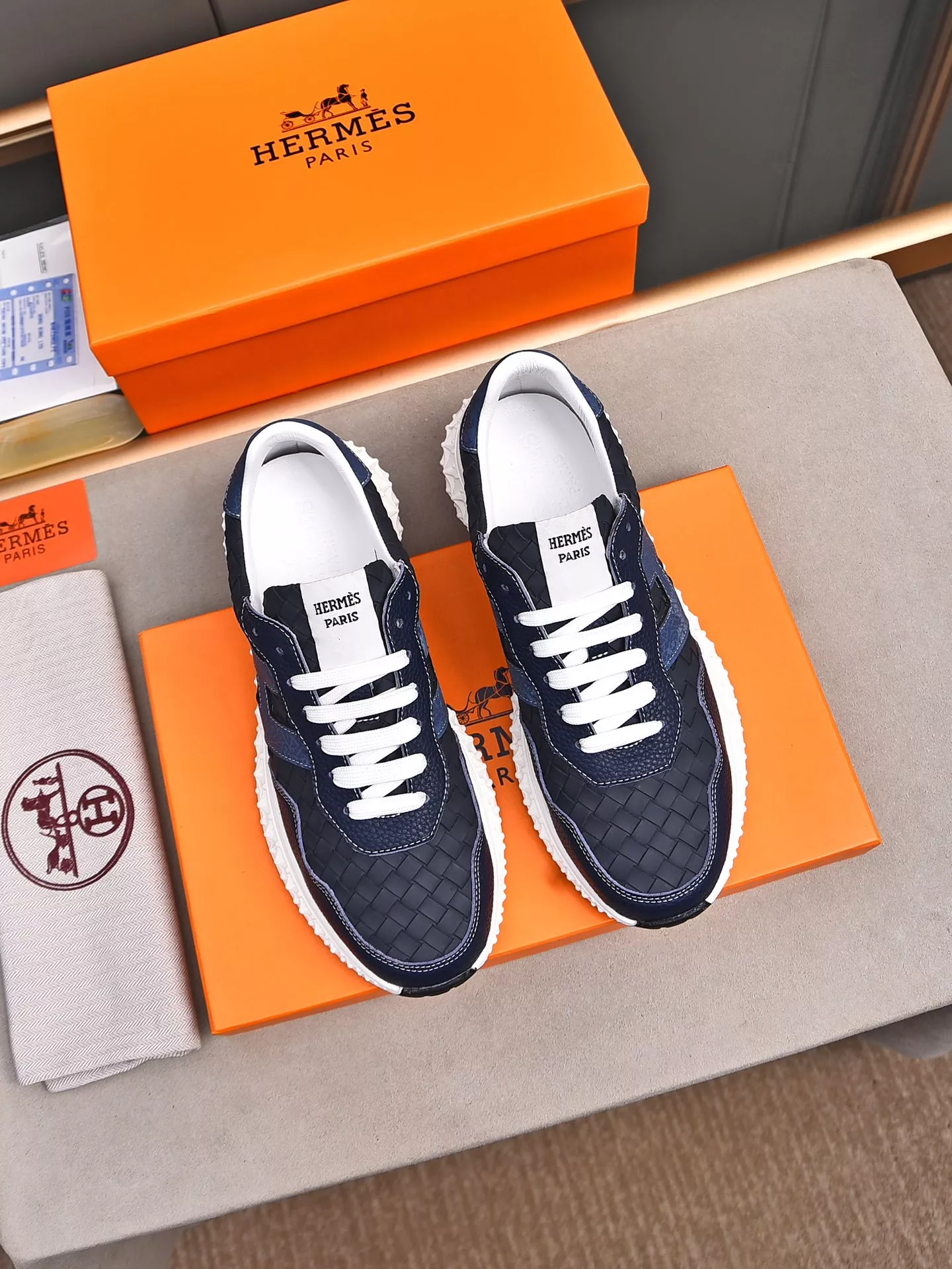 Comfortable 2321 Hermes Casual Shoes For Men
