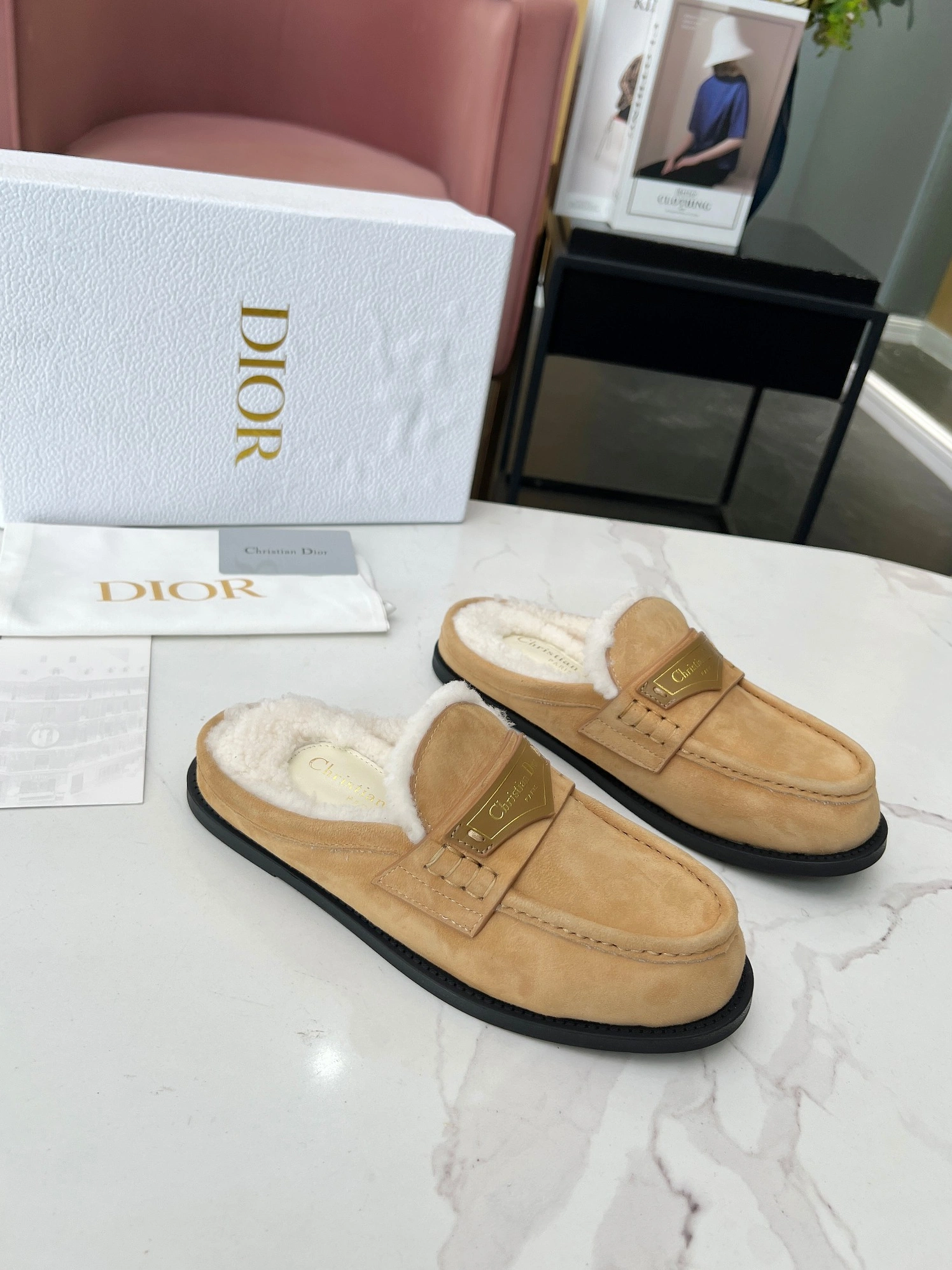 Comfortable 239 Christian Dior Slippers For Women
