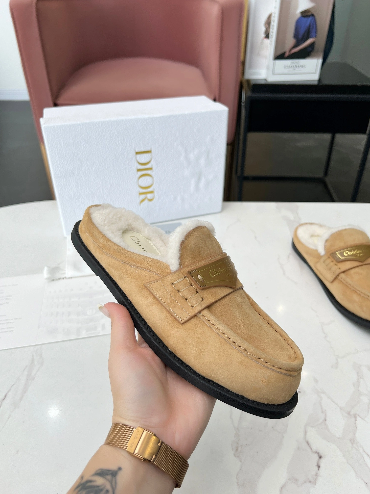 Comfortable 239 Christian Dior Slippers For Women