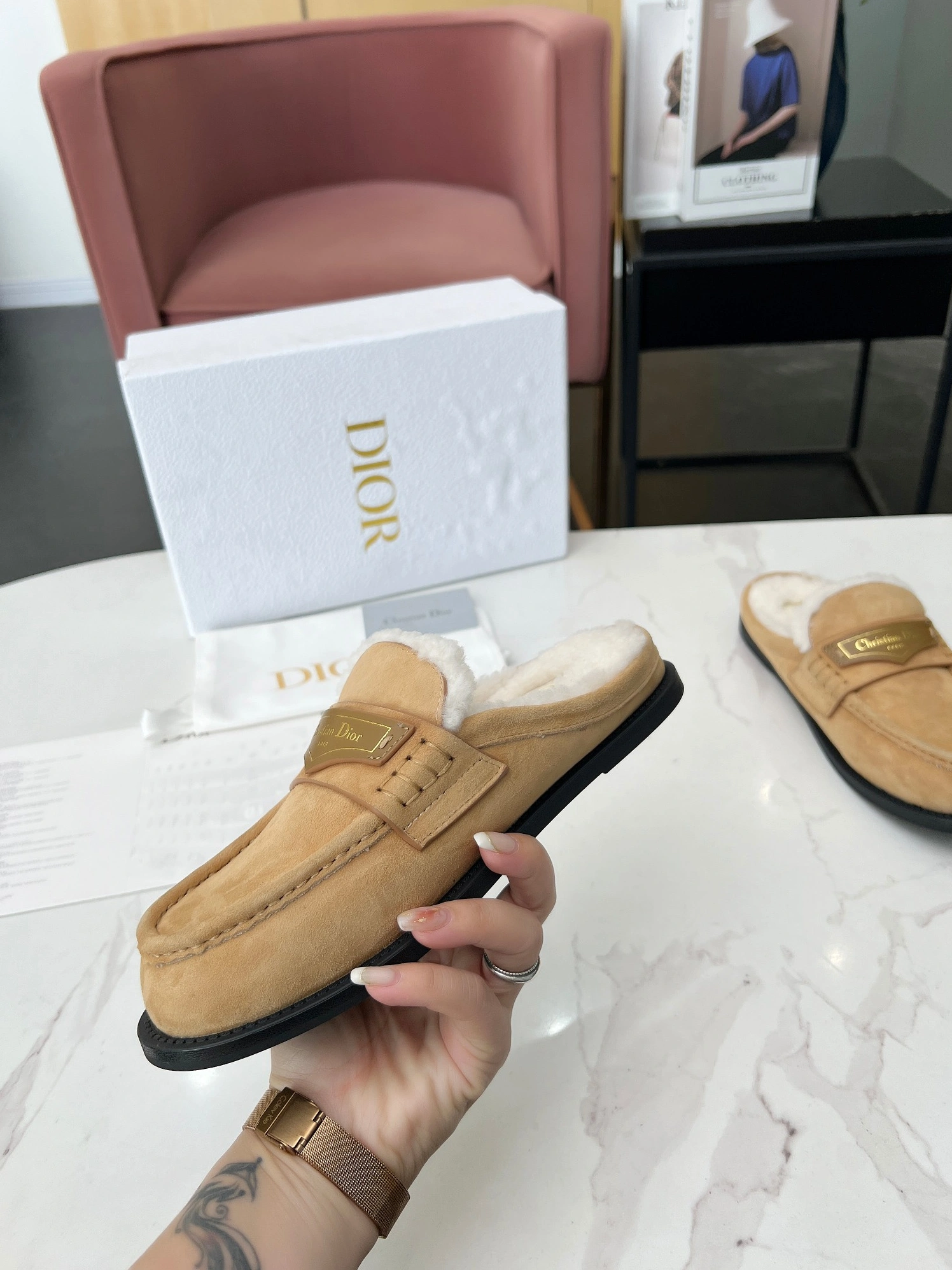 Comfortable 239 Christian Dior Slippers For Women