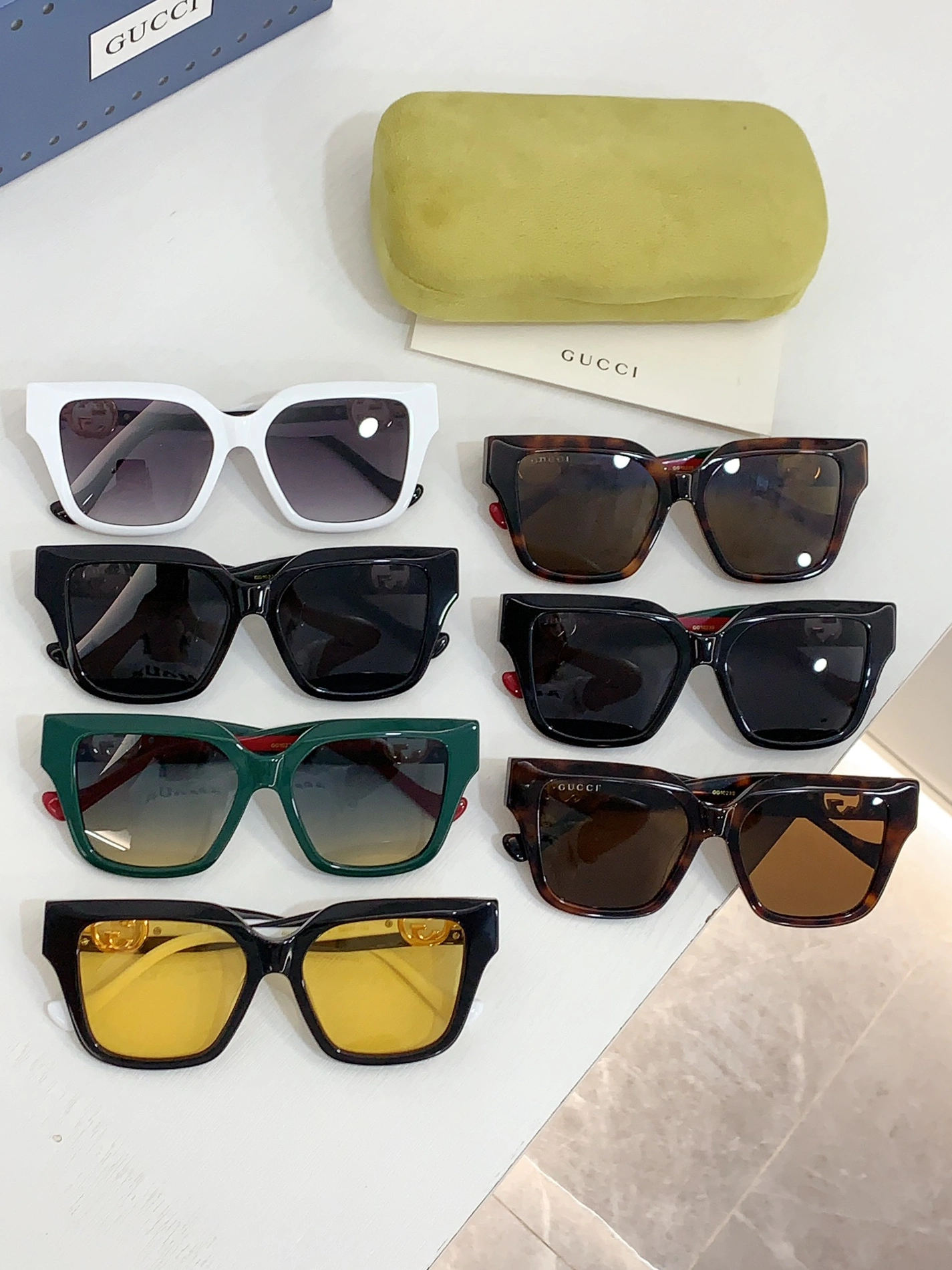 Comfortable 240 Gucci AAA Quality Sunglasses