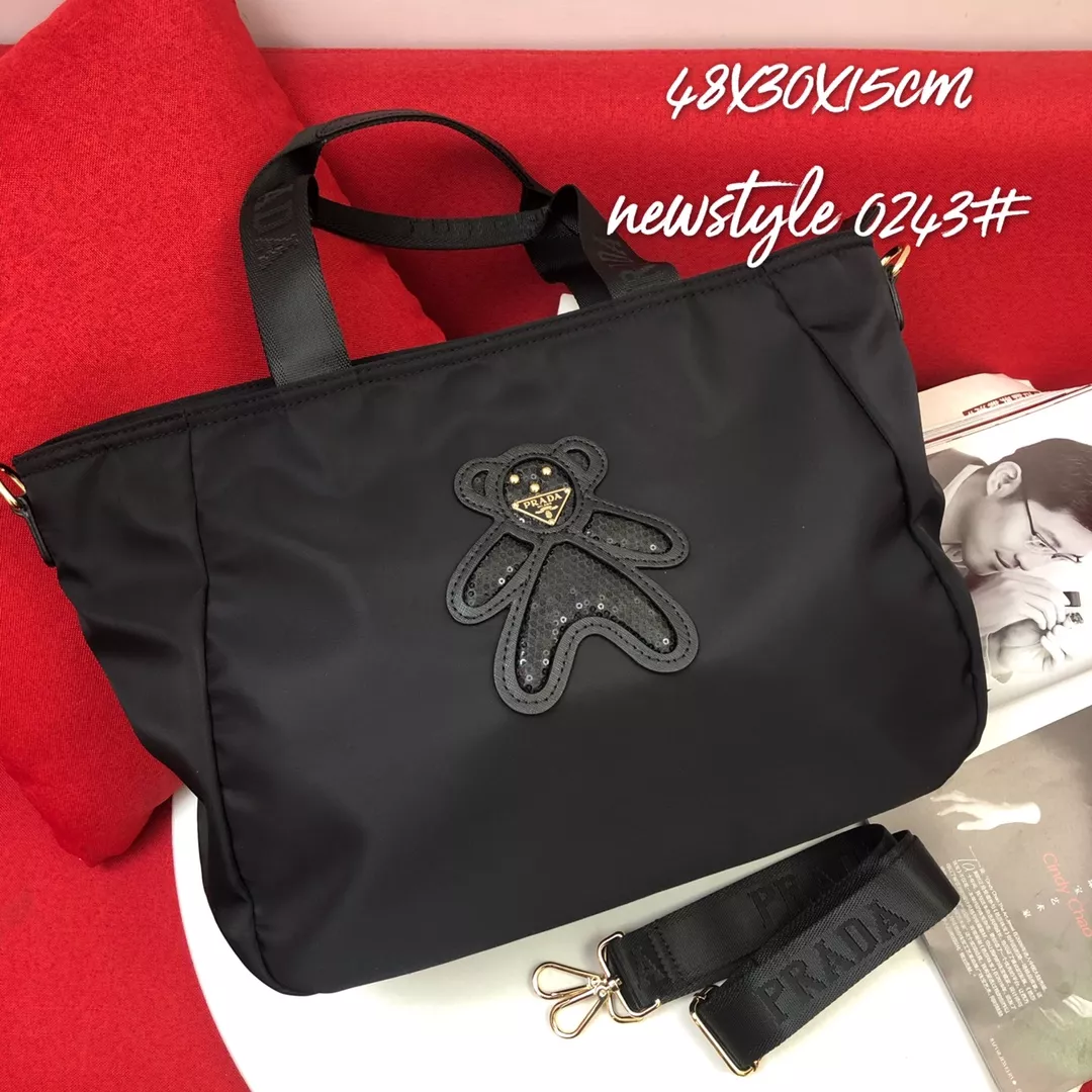 Comfortable 2411 Prada AAA Quality Handbags For Women