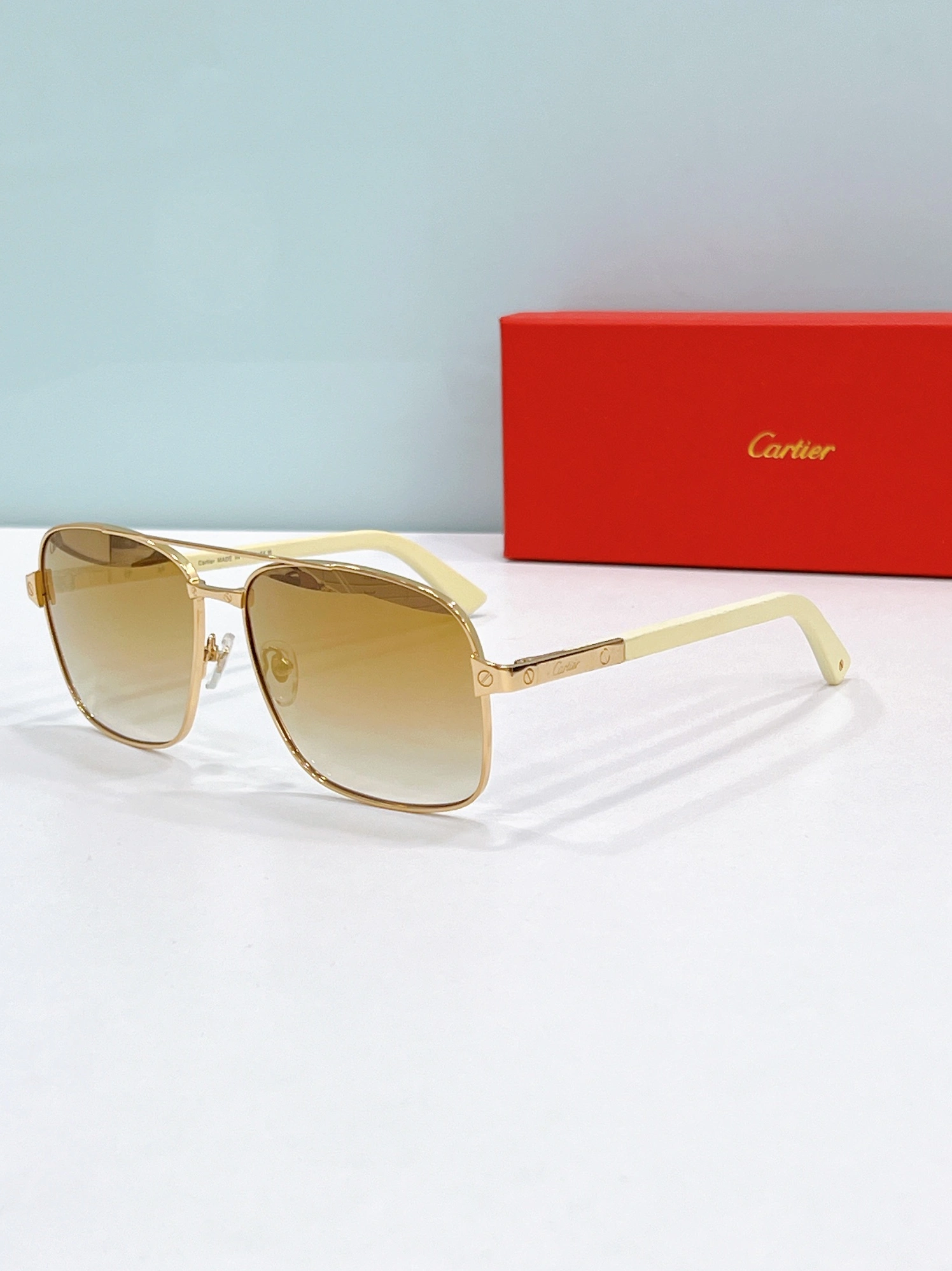 Comfortable 254 Cartier AAA Quality Sunglassess