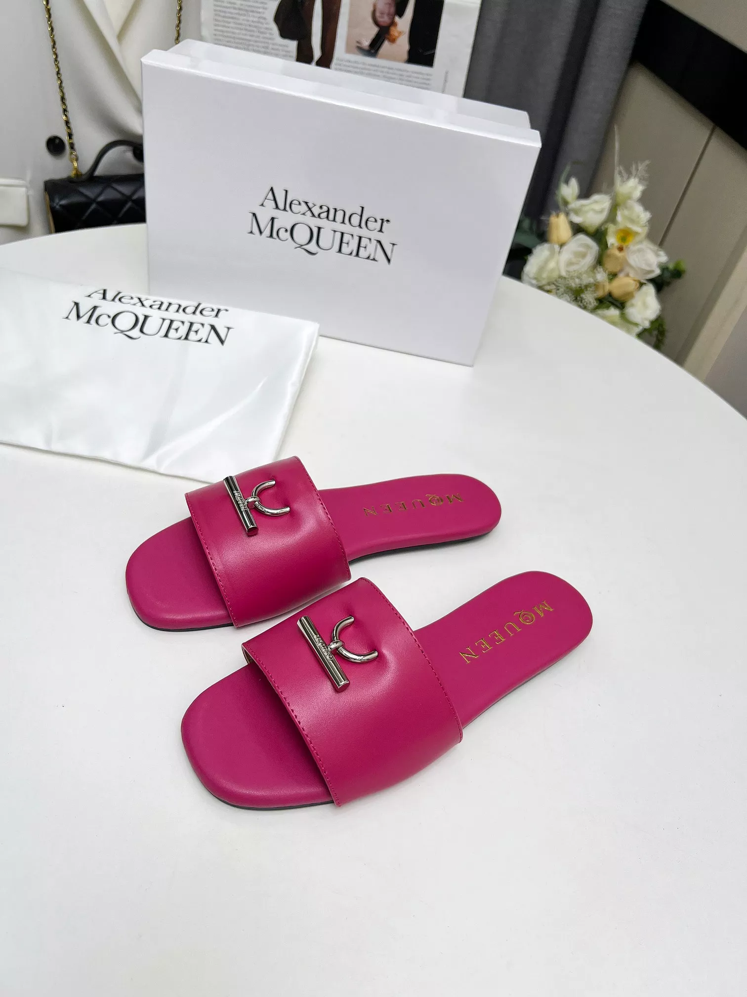 Comfortable 2589 Alexander McQueen Slippers For Women
