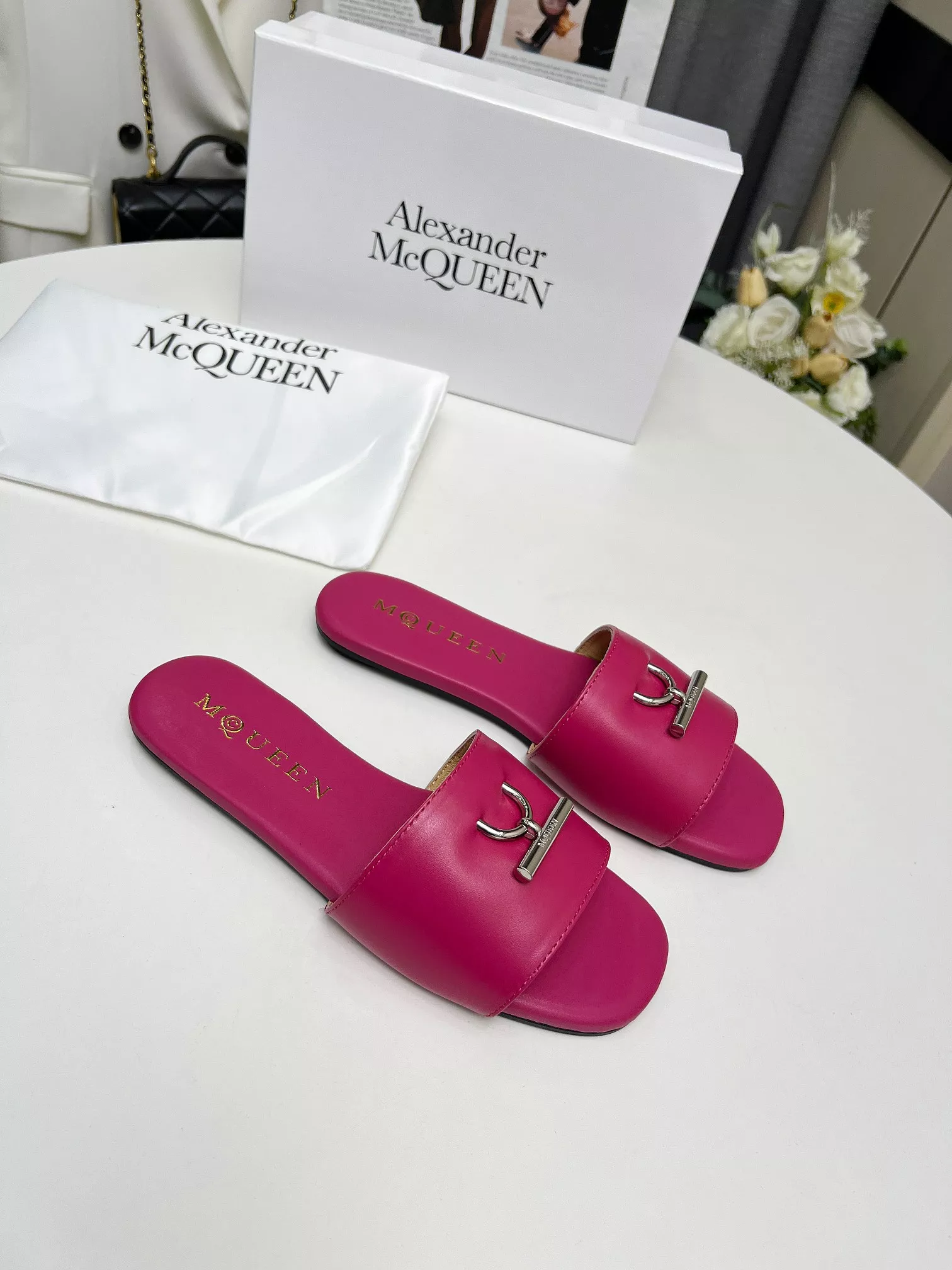 Comfortable 2589 Alexander McQueen Slippers For Women