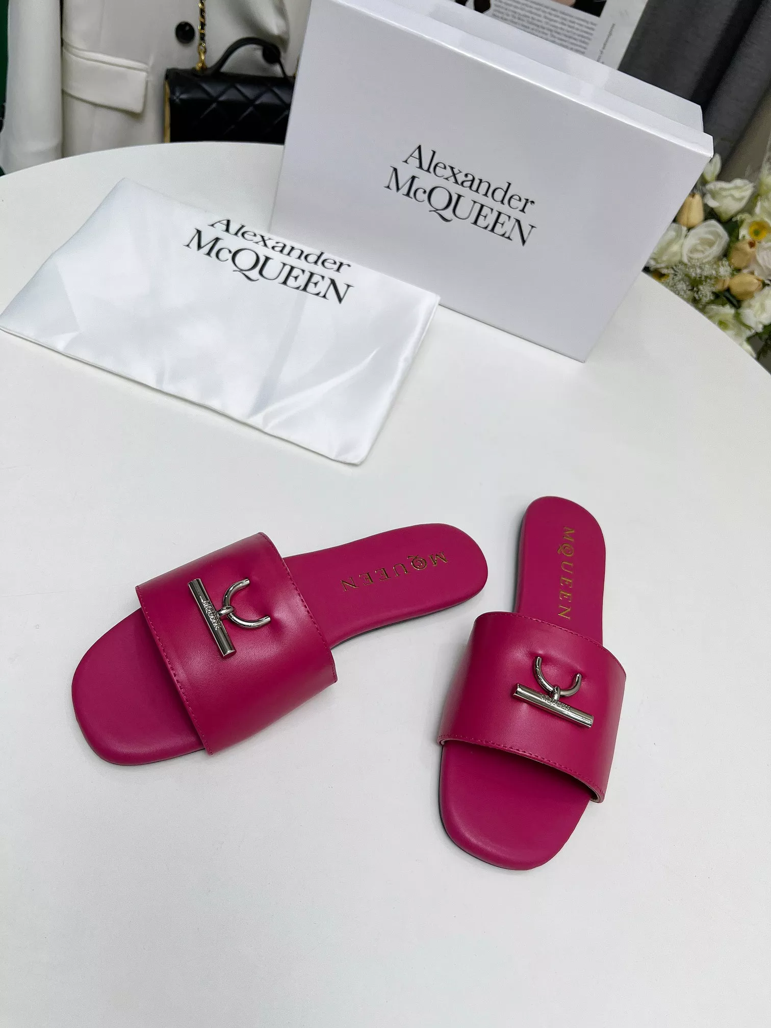 Comfortable 2589 Alexander McQueen Slippers For Women