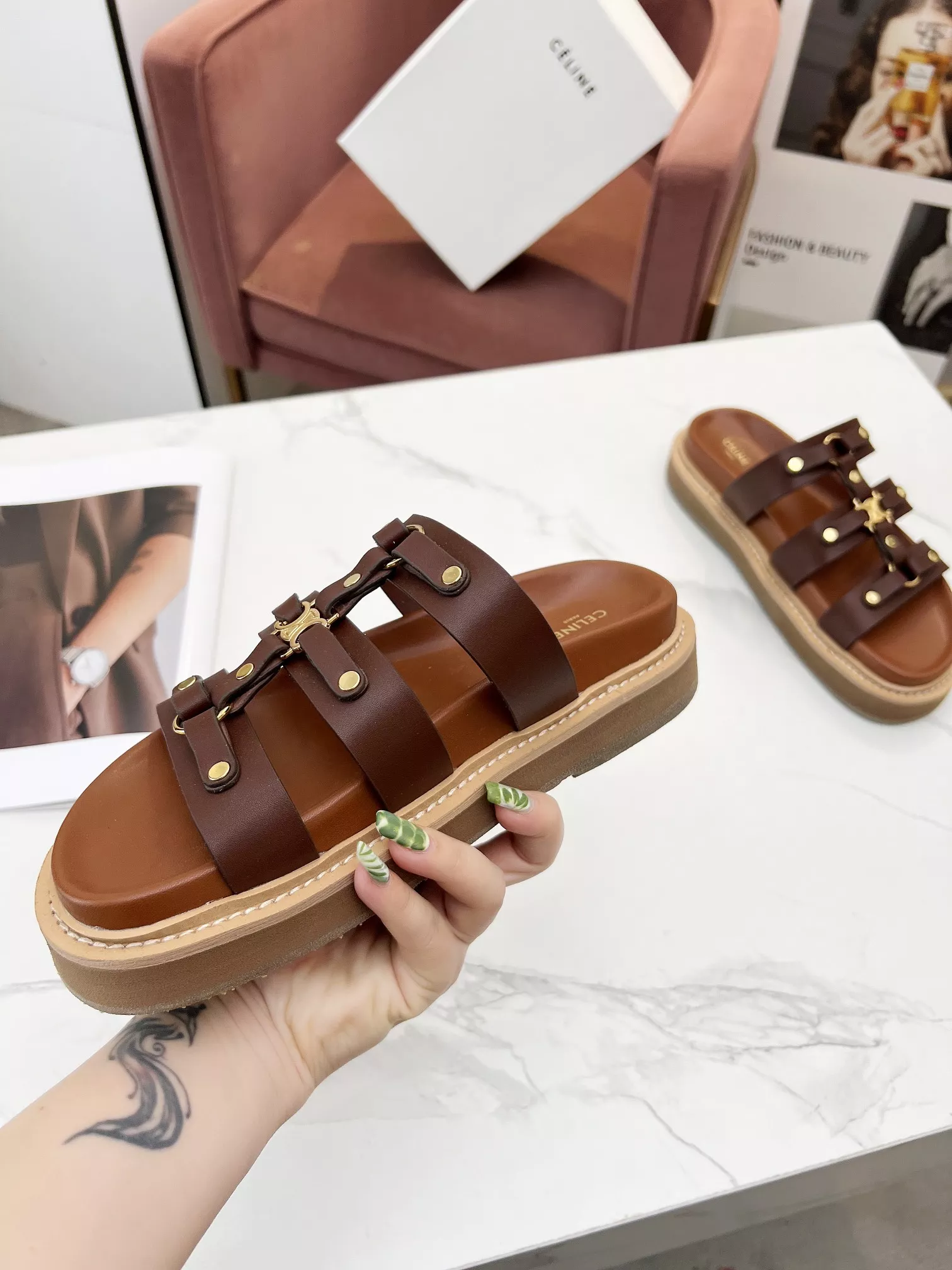 Comfortable 2596 Celine Slippers For Women
