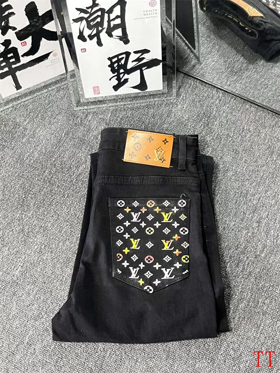 Comfortable 2613 Louis Vuitton LV Jeans For Men
