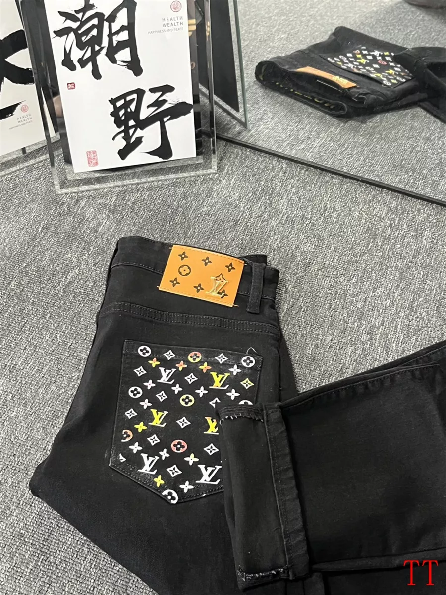 Comfortable 2613 Louis Vuitton LV Jeans For Men