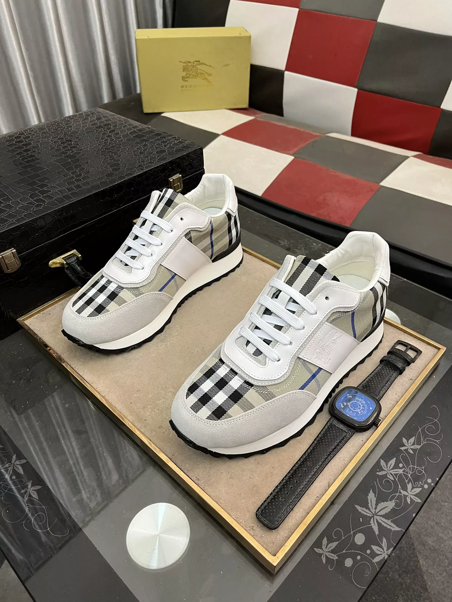 Comfortable 2631 Burberry Casual Shoes For Men