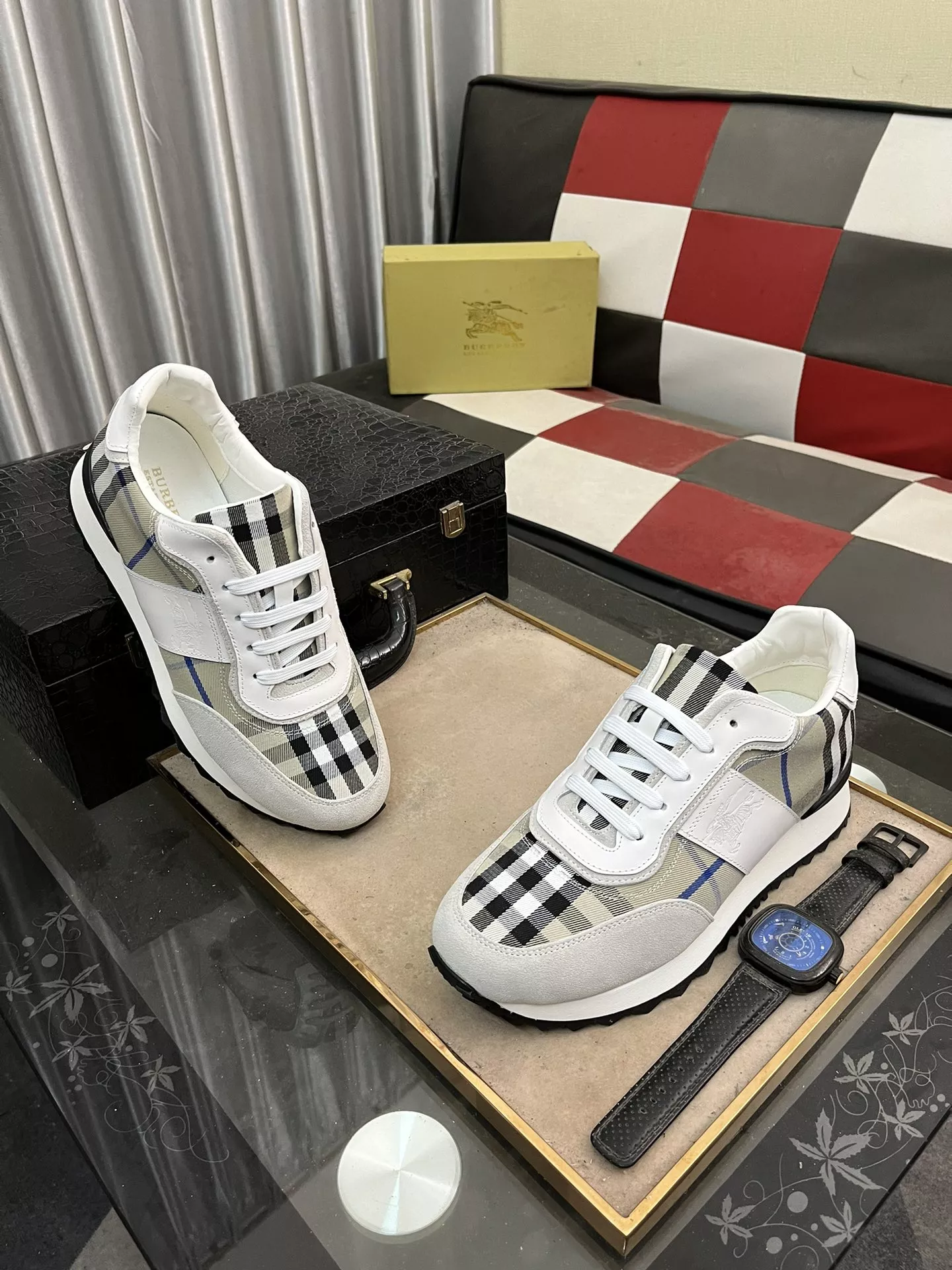 Comfortable 2631 Burberry Casual Shoes For Men