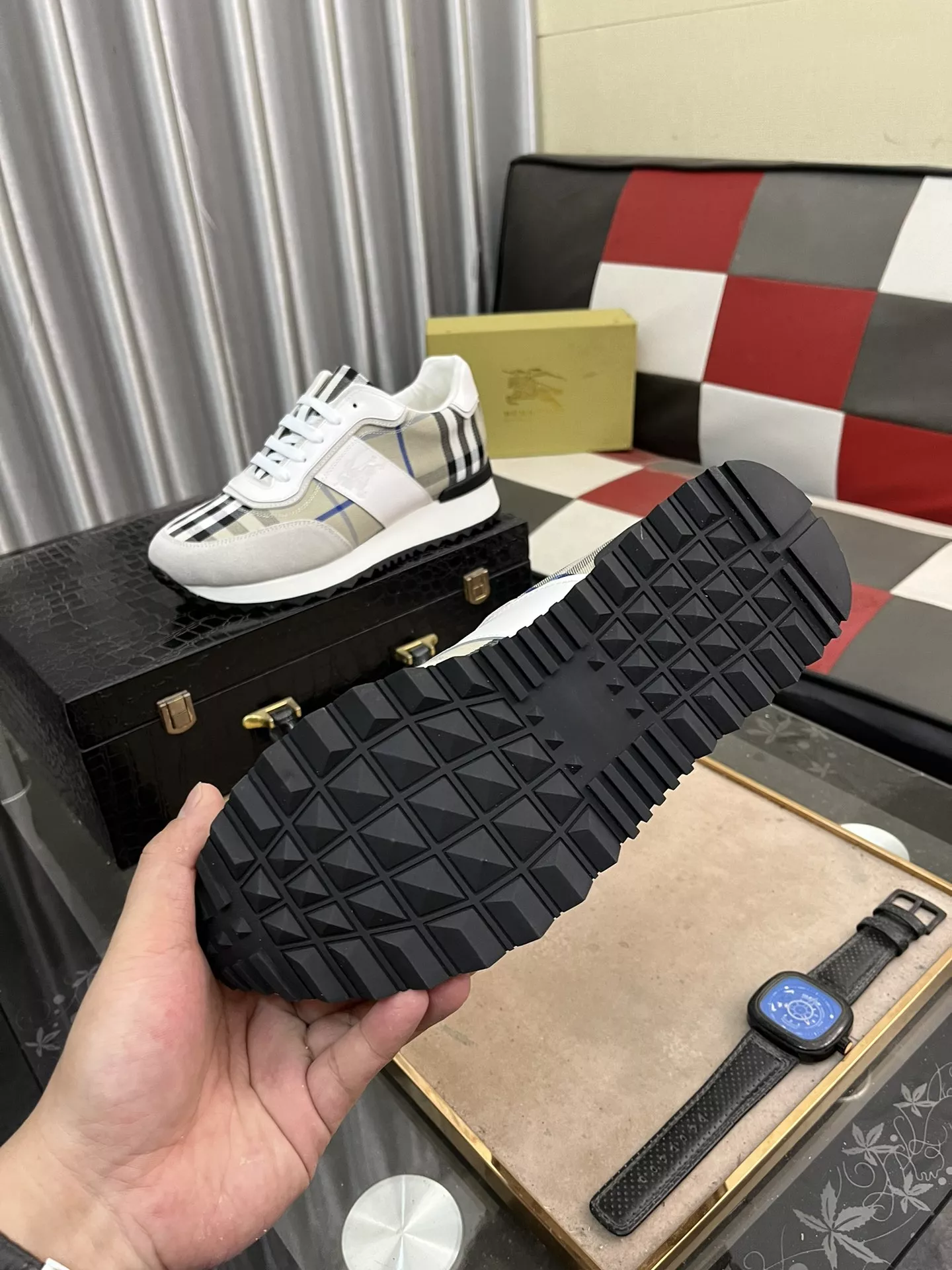 Comfortable 2631 Burberry Casual Shoes For Men