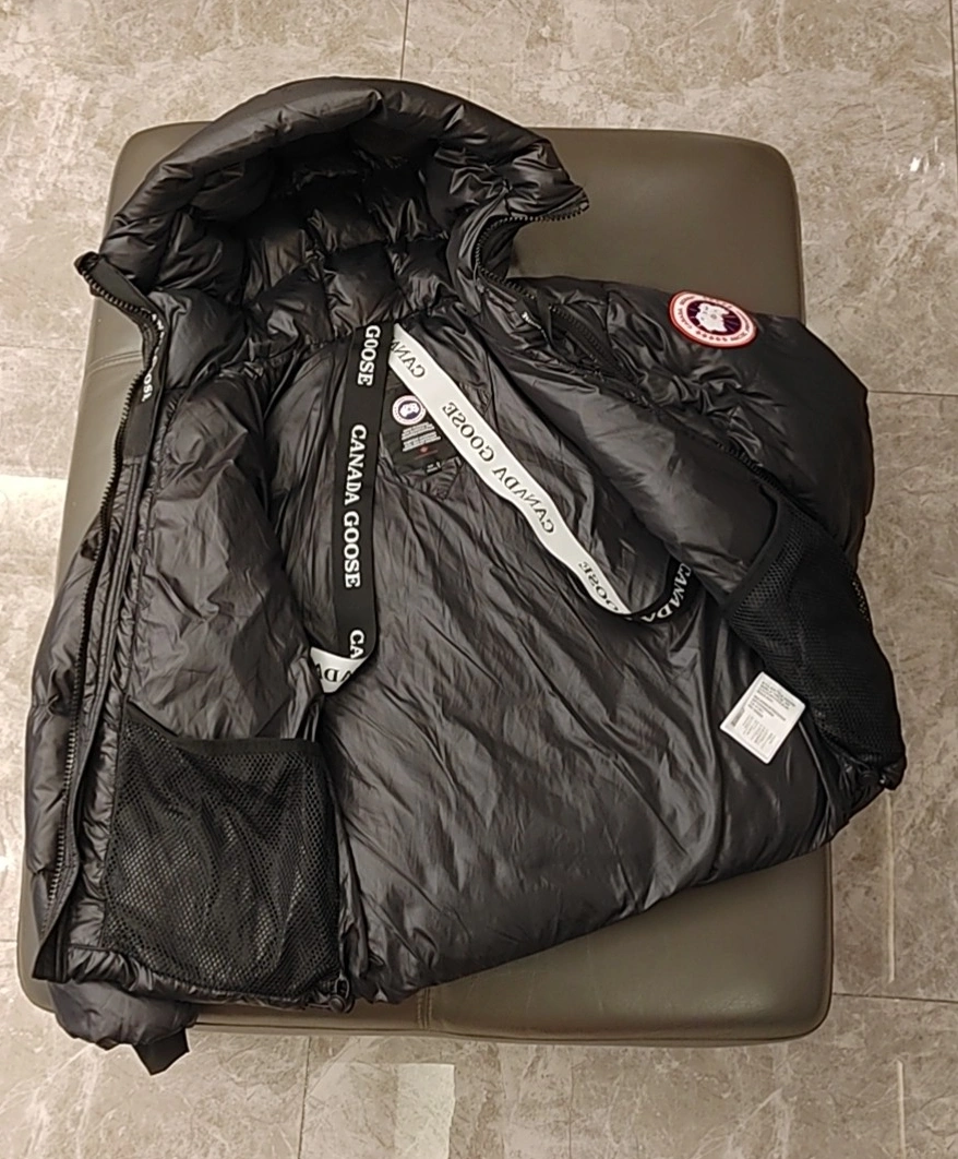 Comfortable 2801 Canada Goose Down Feather Coat Long Sleeved For Unisex